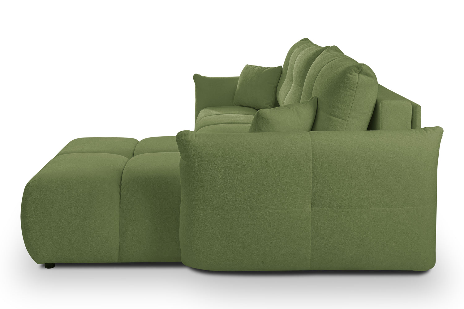 Lask BASE Ecksofa mit Schlaffunktion – 257 x 177 cm – Links- oder Rechtskonfiguration