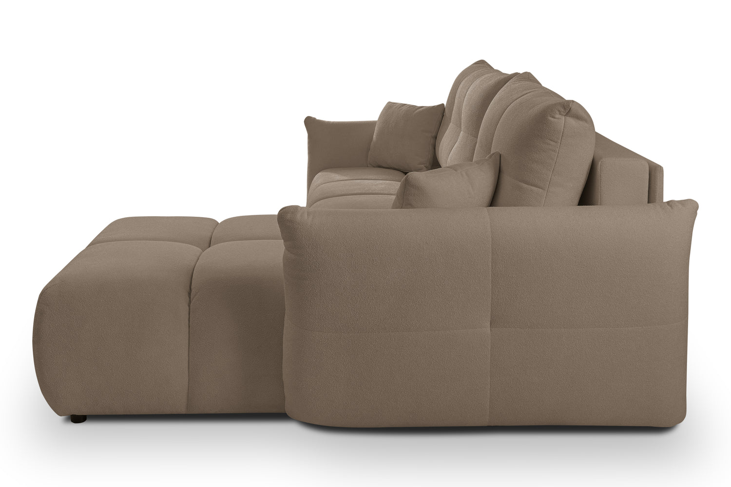 Lask BASE Ecksofa mit Schlaffunktion – 257 x 177 cm – Links- oder Rechtskonfiguration