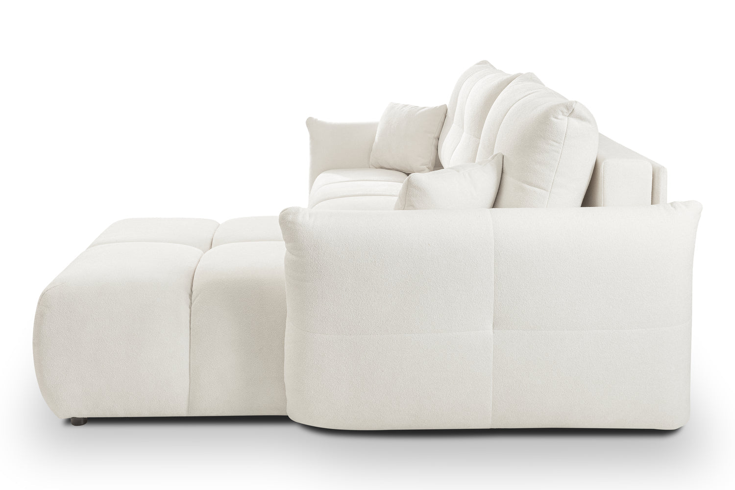 Lask BASE Ecksofa mit Schlaffunktion – 257 x 177 cm – Links- oder Rechtskonfiguration