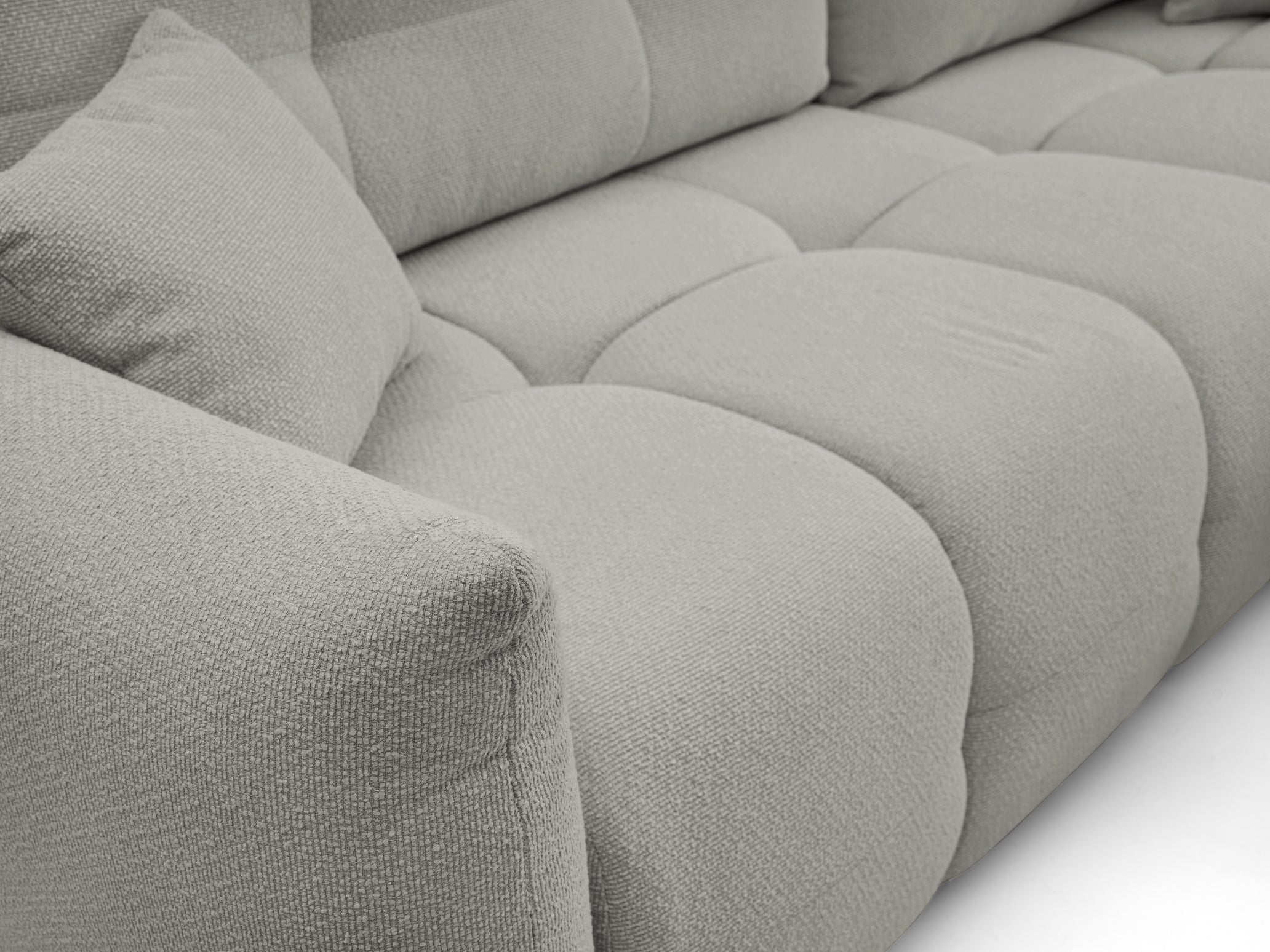 Lask BASE Ecksofa mit Schlaffunktion – 257 x 177 cm – Links- oder Rechtskonfiguration