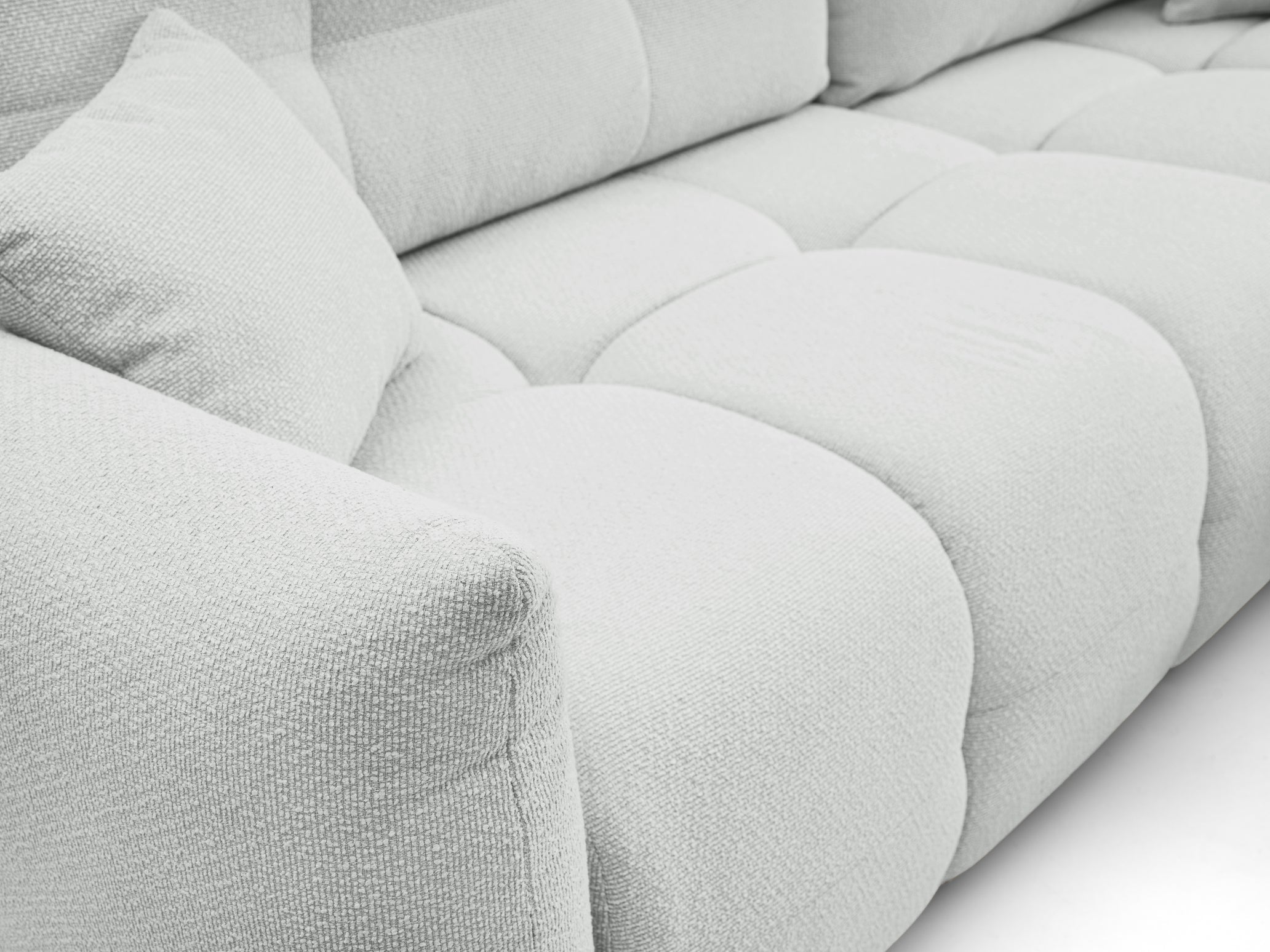 Lask BASE Ecksofa mit Schlaffunktion – 257 x 177 cm – Links- oder Rechtskonfiguration