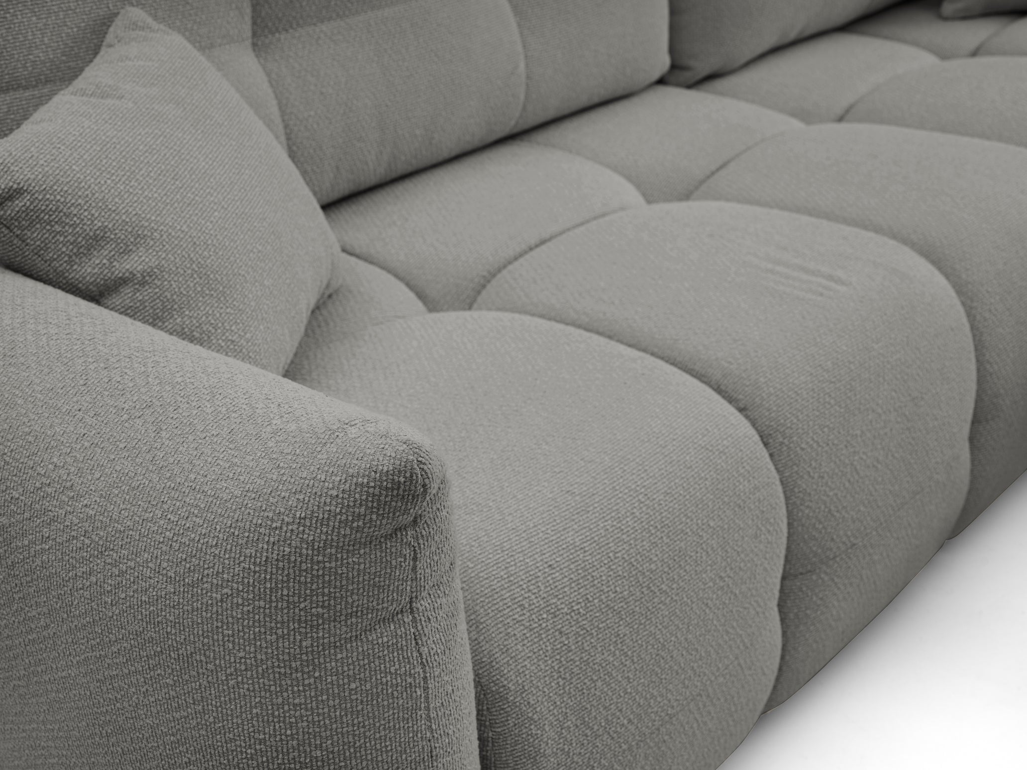 Lask BASE Ecksofa mit Schlaffunktion – 257 x 177 cm – Links- oder Rechtskonfiguration
