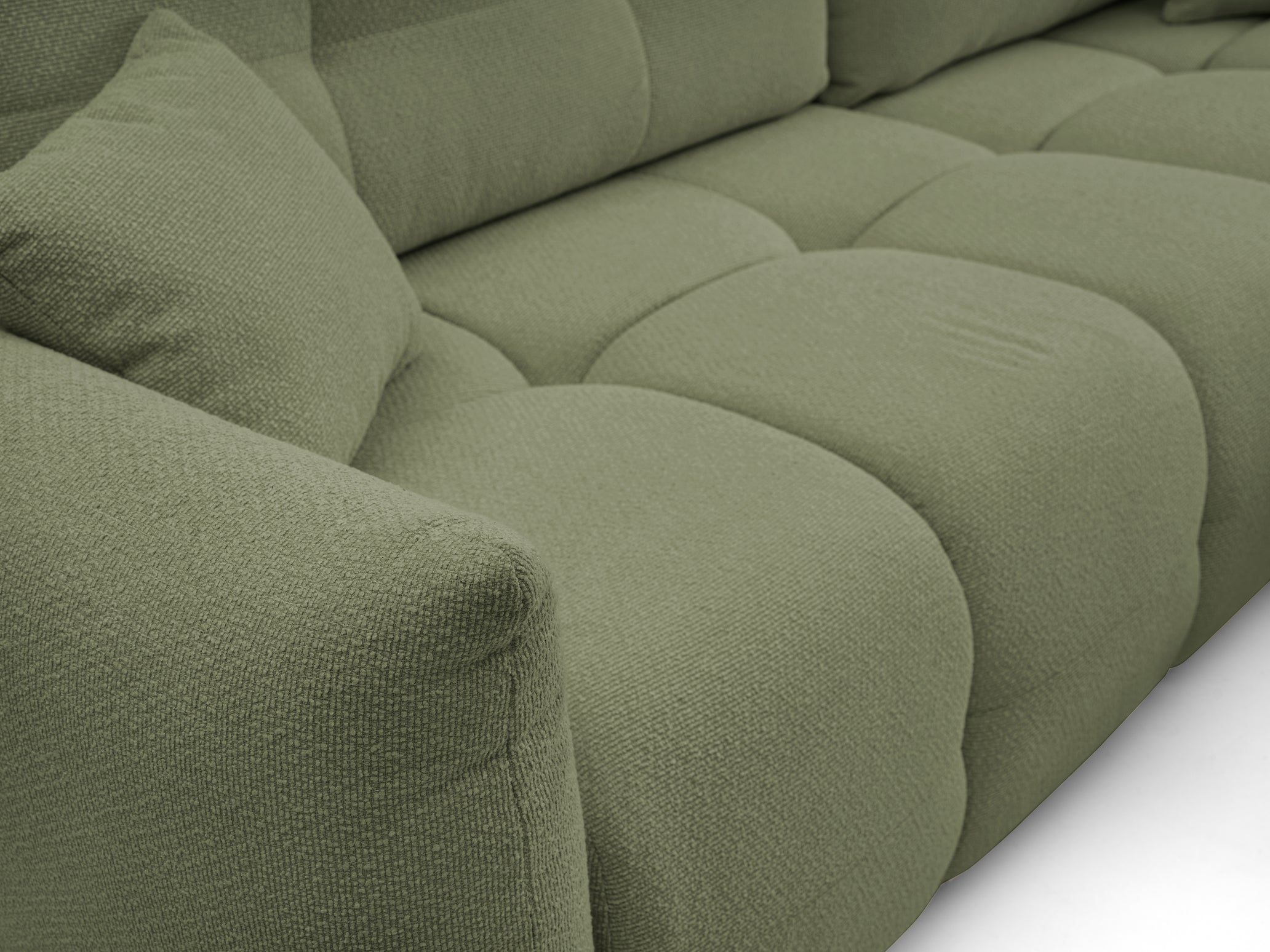 Lask BASE Ecksofa mit Schlaffunktion – 257 x 177 cm – Links- oder Rechtskonfiguration
