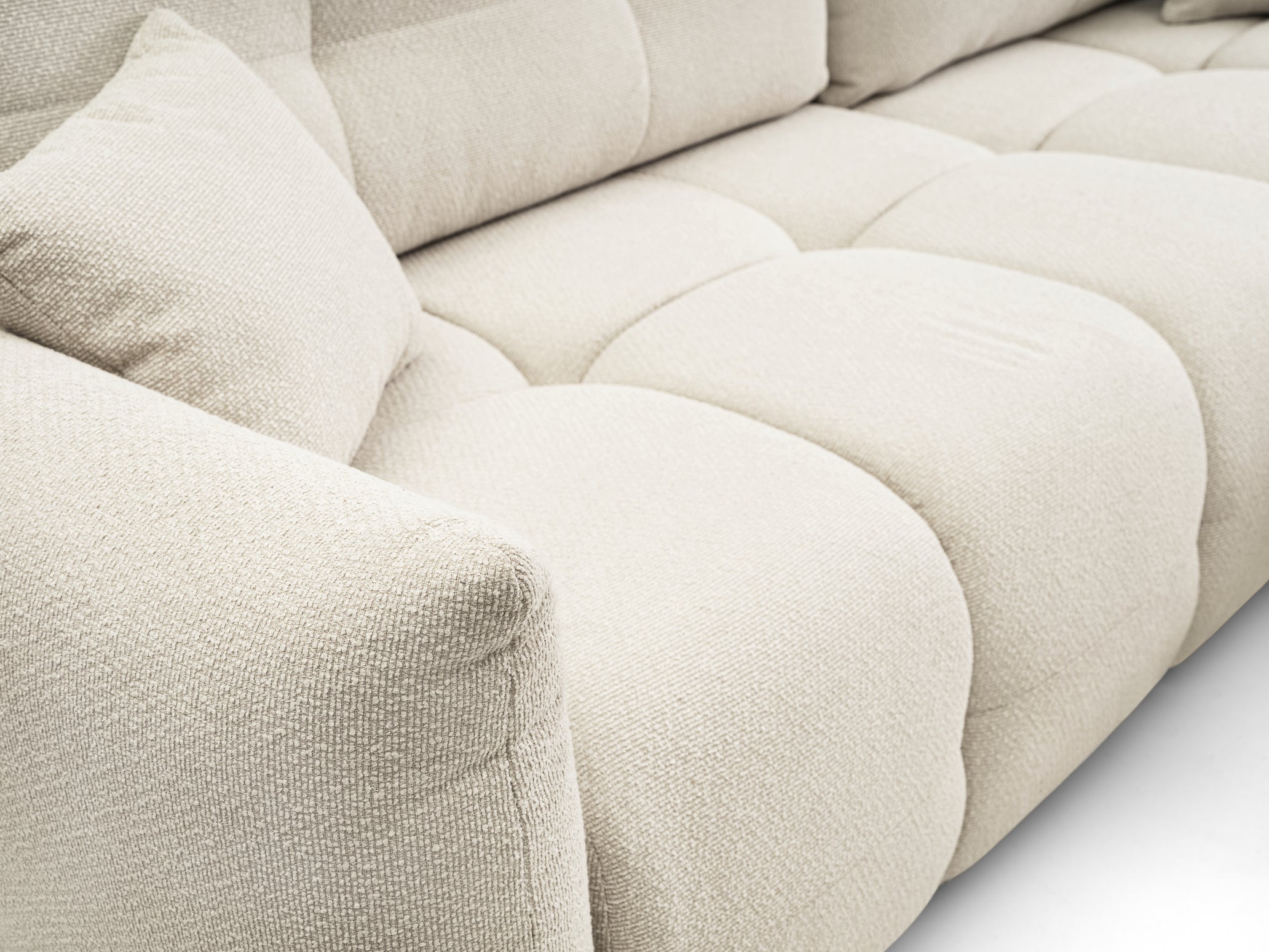 Lask BASE Ecksofa mit Schlaffunktion – 257 x 177 cm – Links- oder Rechtskonfiguration