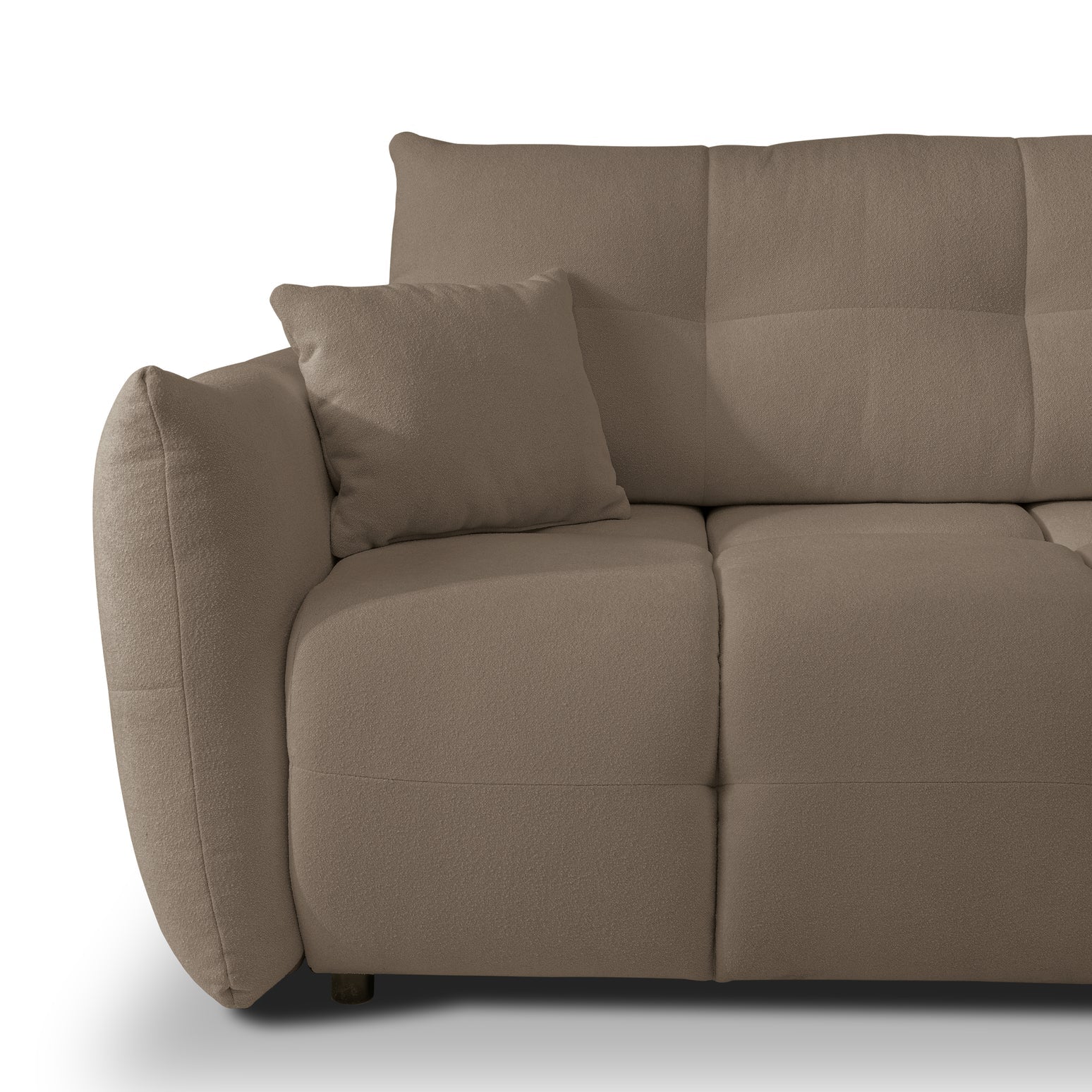 Lask BASE Ecksofa mit Schlaffunktion – 257 x 177 cm – Links- oder Rechtskonfiguration