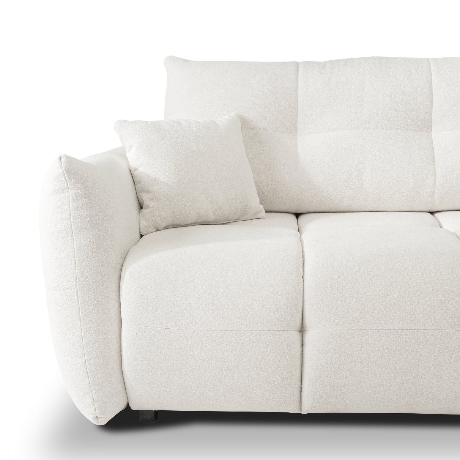 Lask BASE Ecksofa mit Schlaffunktion – 257 x 177 cm – Links- oder Rechtskonfiguration