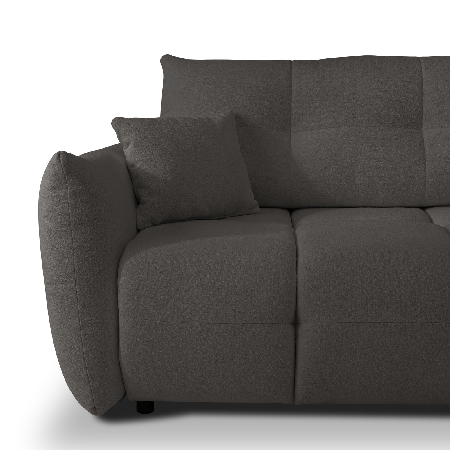 Lask BASE Ecksofa mit Schlaffunktion – 257 x 177 cm – Links- oder Rechtskonfiguration
