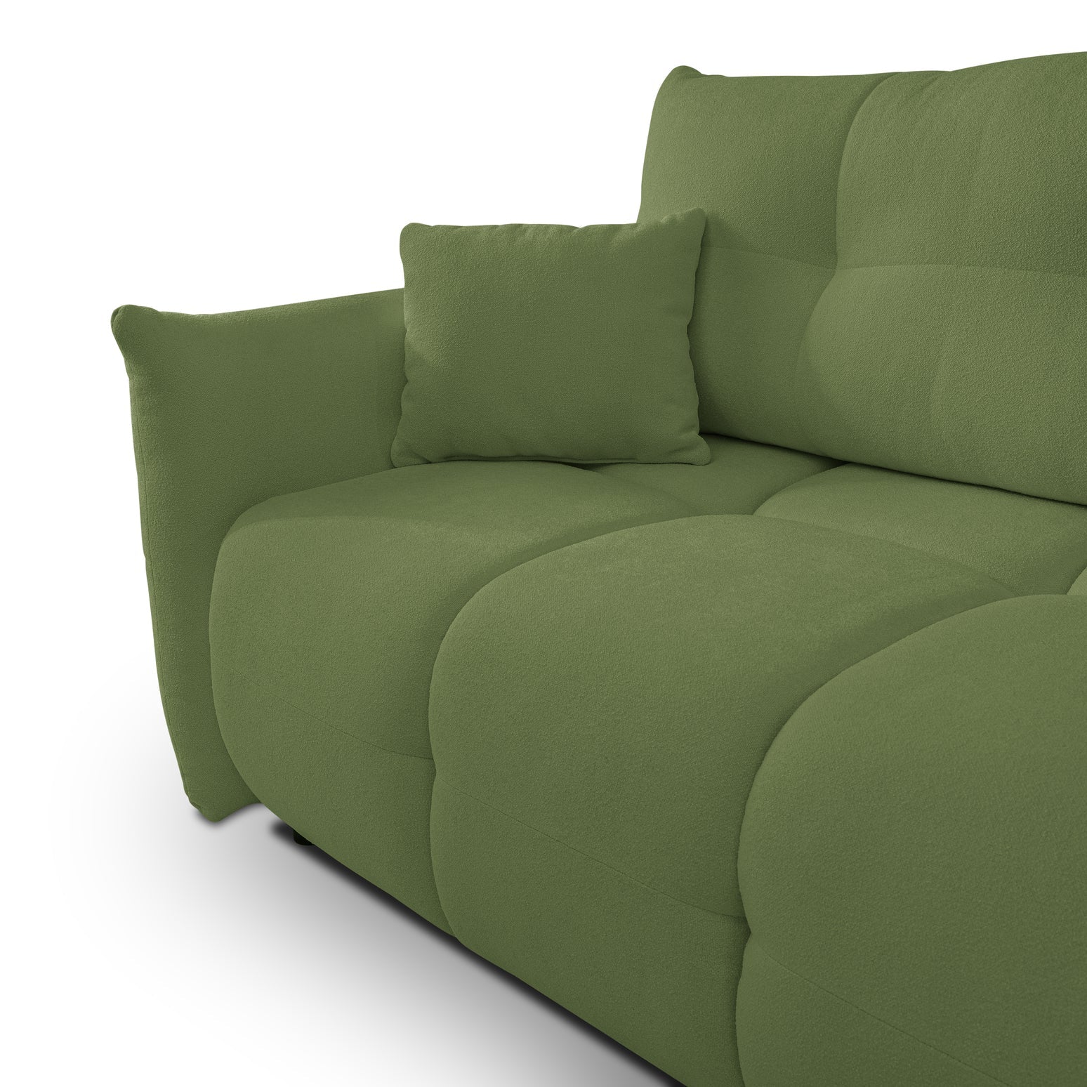 Lask BASE Ecksofa mit Schlaffunktion – 257 x 177 cm – Links- oder Rechtskonfiguration