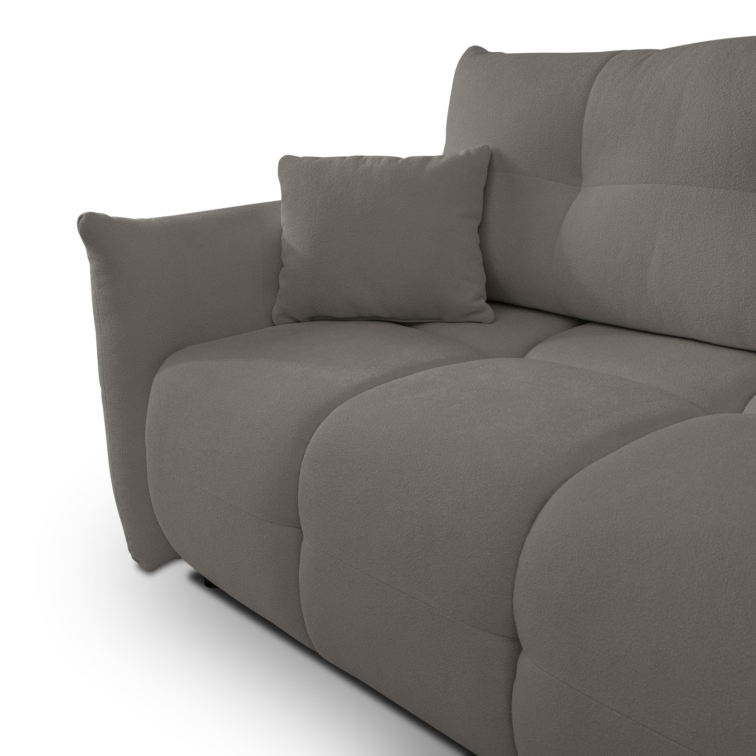 Lask BASE Ecksofa mit Schlaffunktion – 257 x 177 cm – Links- oder Rechtskonfiguration