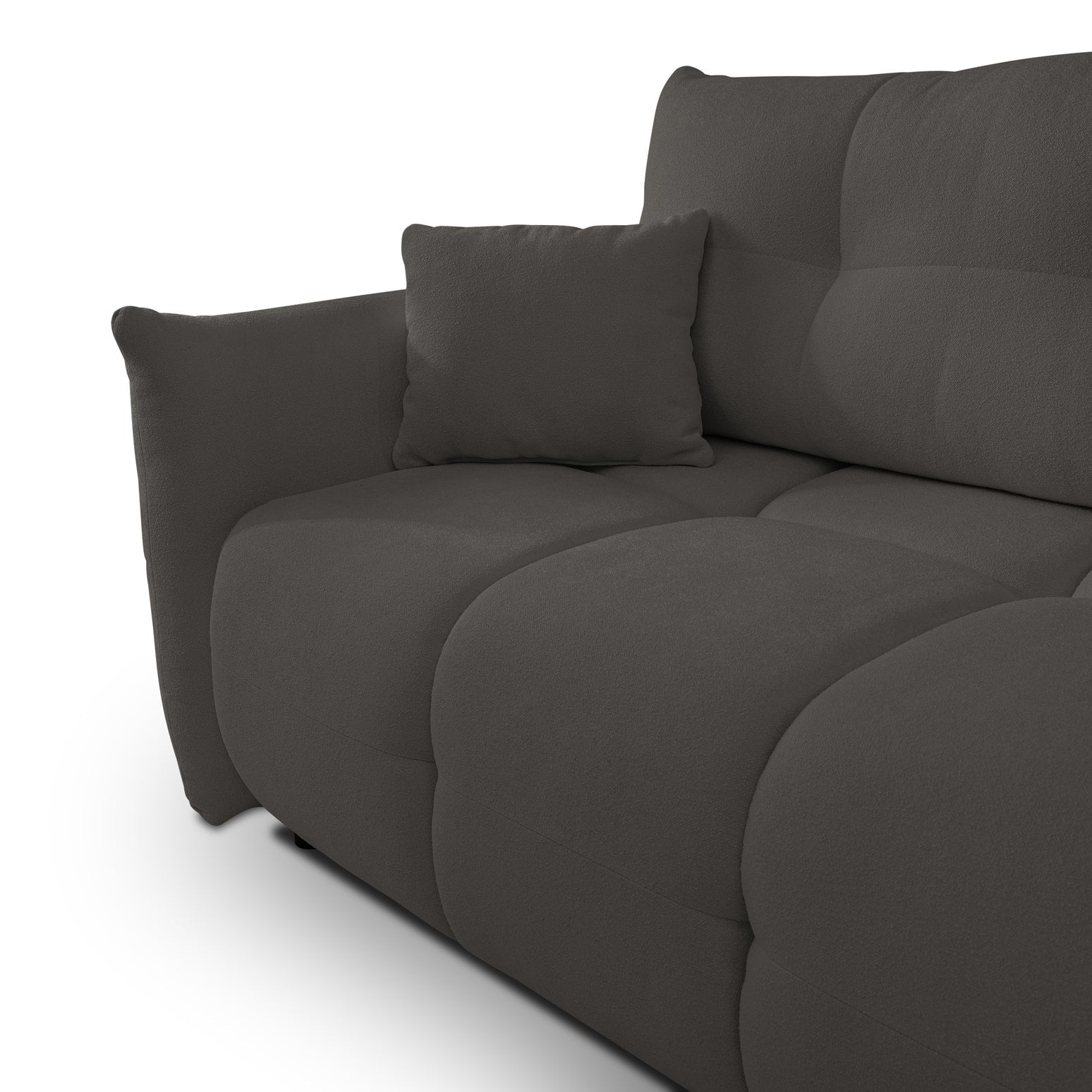 Lask BASE Ecksofa mit Schlaffunktion – 257 x 177 cm – Links- oder Rechtskonfiguration