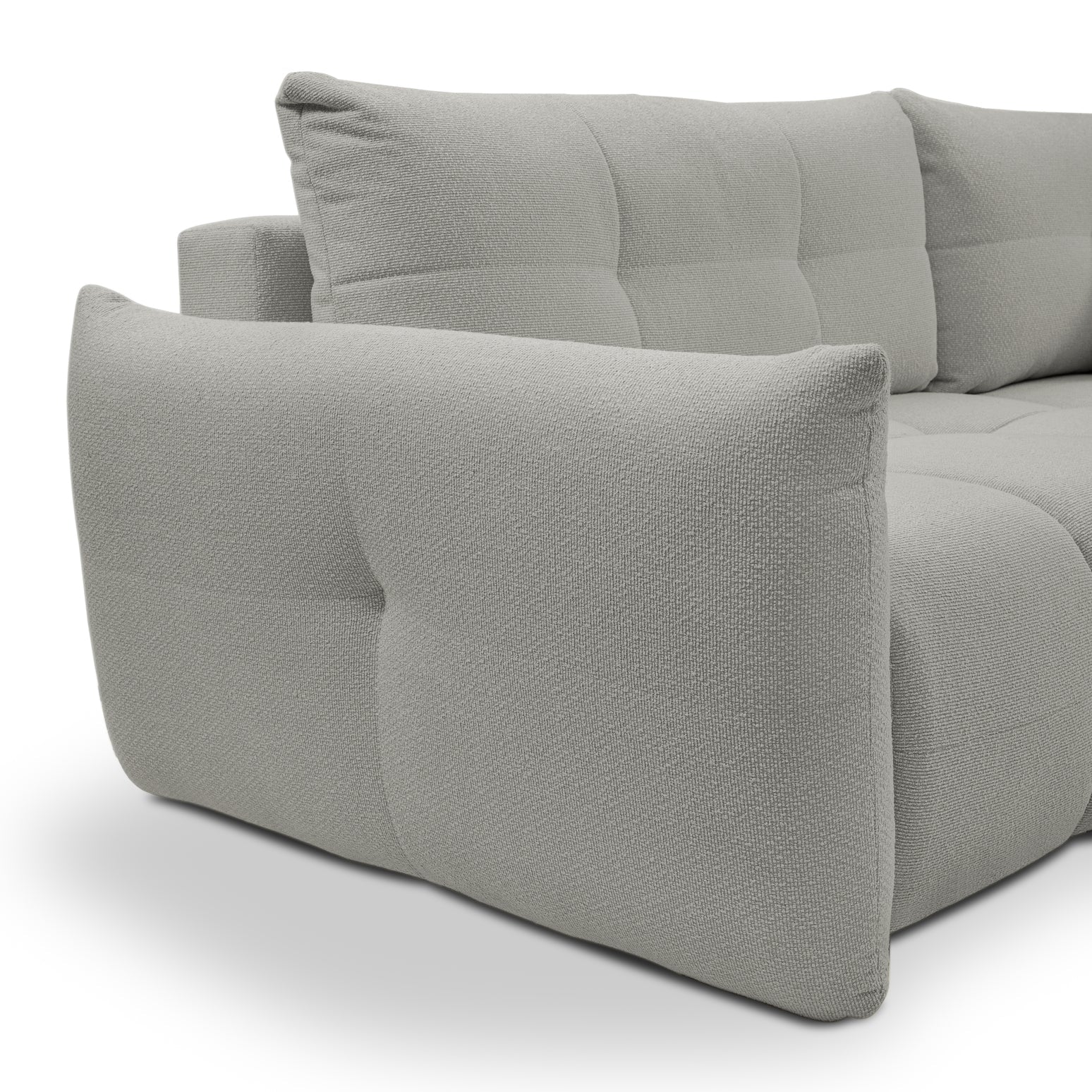 Lask BASE Ecksofa mit Schlaffunktion – 257 x 177 cm – Links- oder Rechtskonfiguration