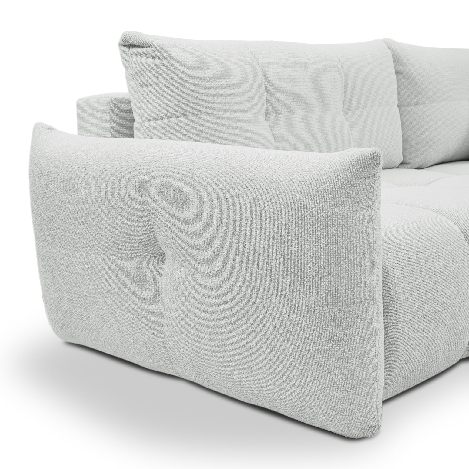 Lask BASE Ecksofa mit Schlaffunktion – 257 x 177 cm – Links- oder Rechtskonfiguration