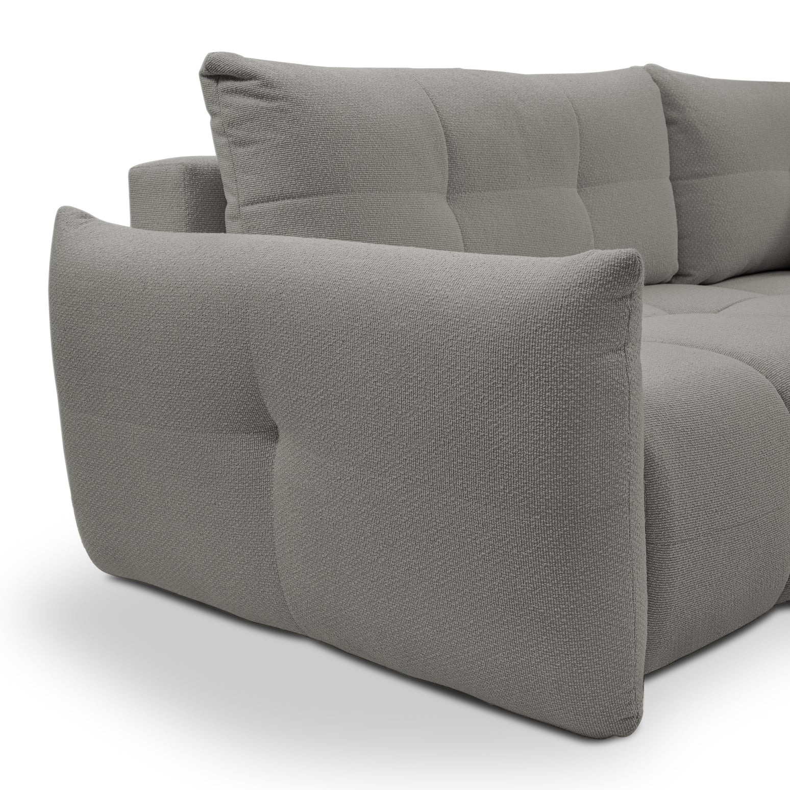 Lask BASE Ecksofa mit Schlaffunktion – 257 x 177 cm – Links- oder Rechtskonfiguration