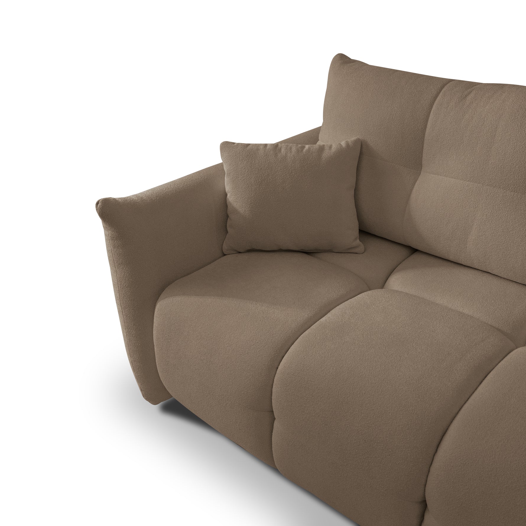 Lask BASE Ecksofa mit Schlaffunktion – 257 x 177 cm – Links- oder Rechtskonfiguration