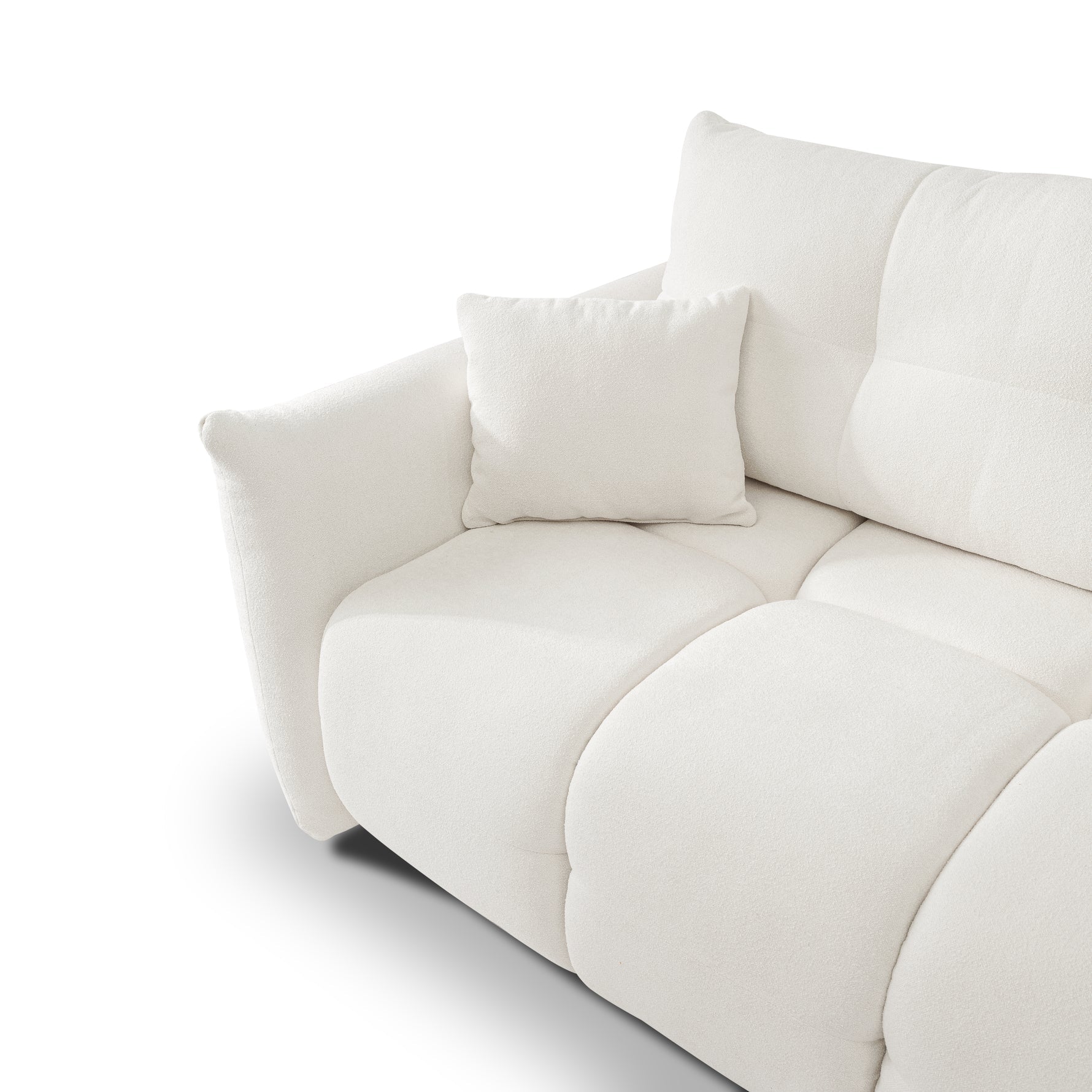 Lask BASE Ecksofa mit Schlaffunktion – 257 x 177 cm – Links- oder Rechtskonfiguration