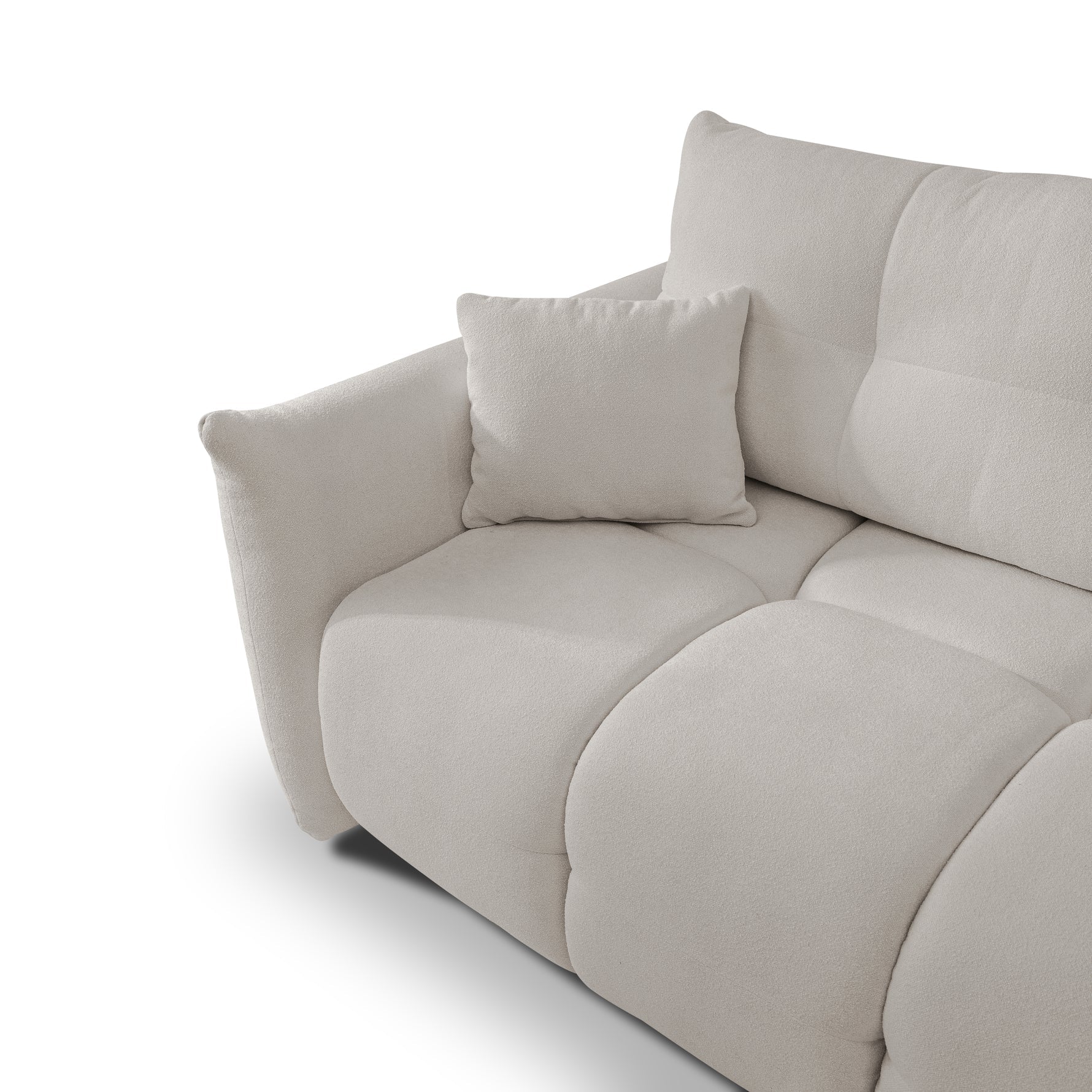 Lask BASE Ecksofa mit Schlaffunktion – 257 x 177 cm – Links- oder Rechtskonfiguration