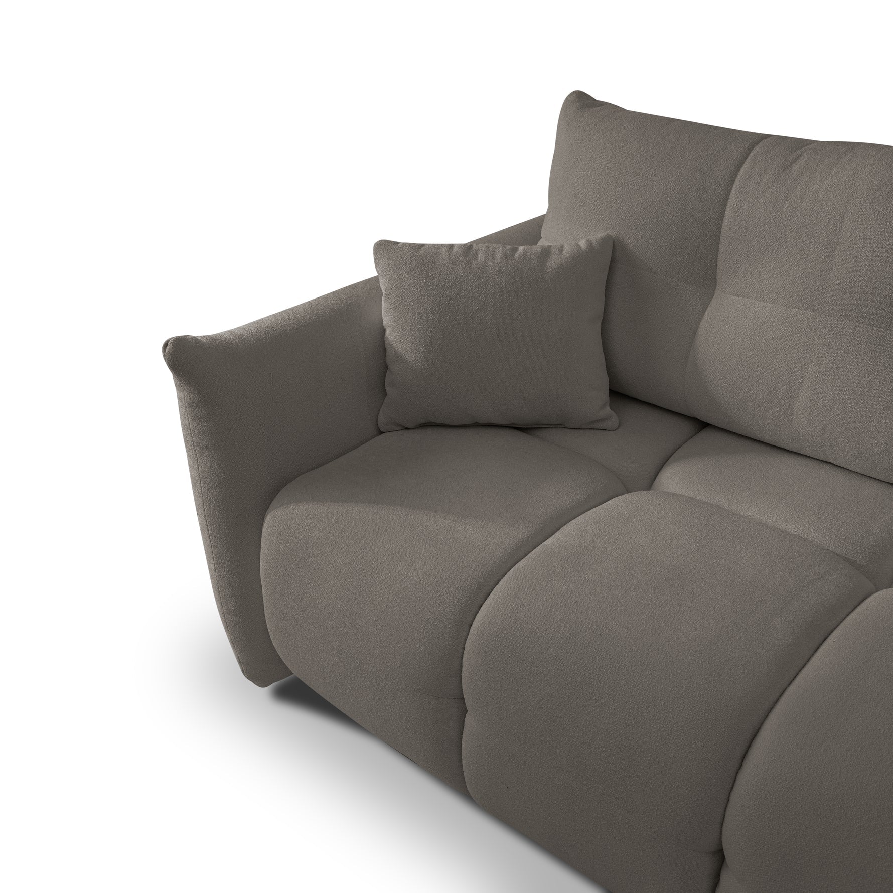 Lask BASE Ecksofa mit Schlaffunktion – 257 x 177 cm – Links- oder Rechtskonfiguration