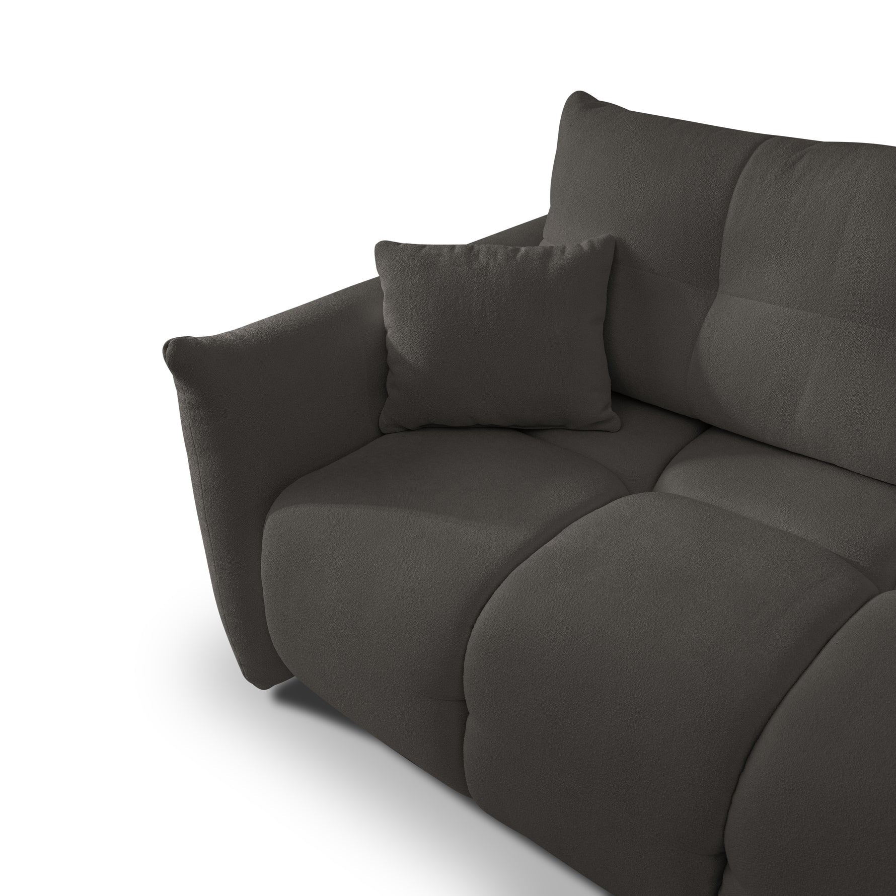 Lask BASE Ecksofa mit Schlaffunktion – 257 x 177 cm – Links- oder Rechtskonfiguration