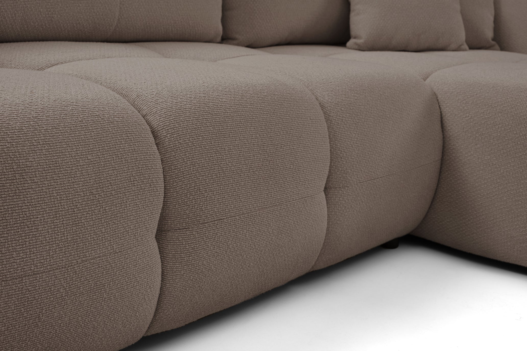 Lask BASE Ecksofa mit Schlaffunktion – 257 x 177 cm – Links- oder Rechtskonfiguration