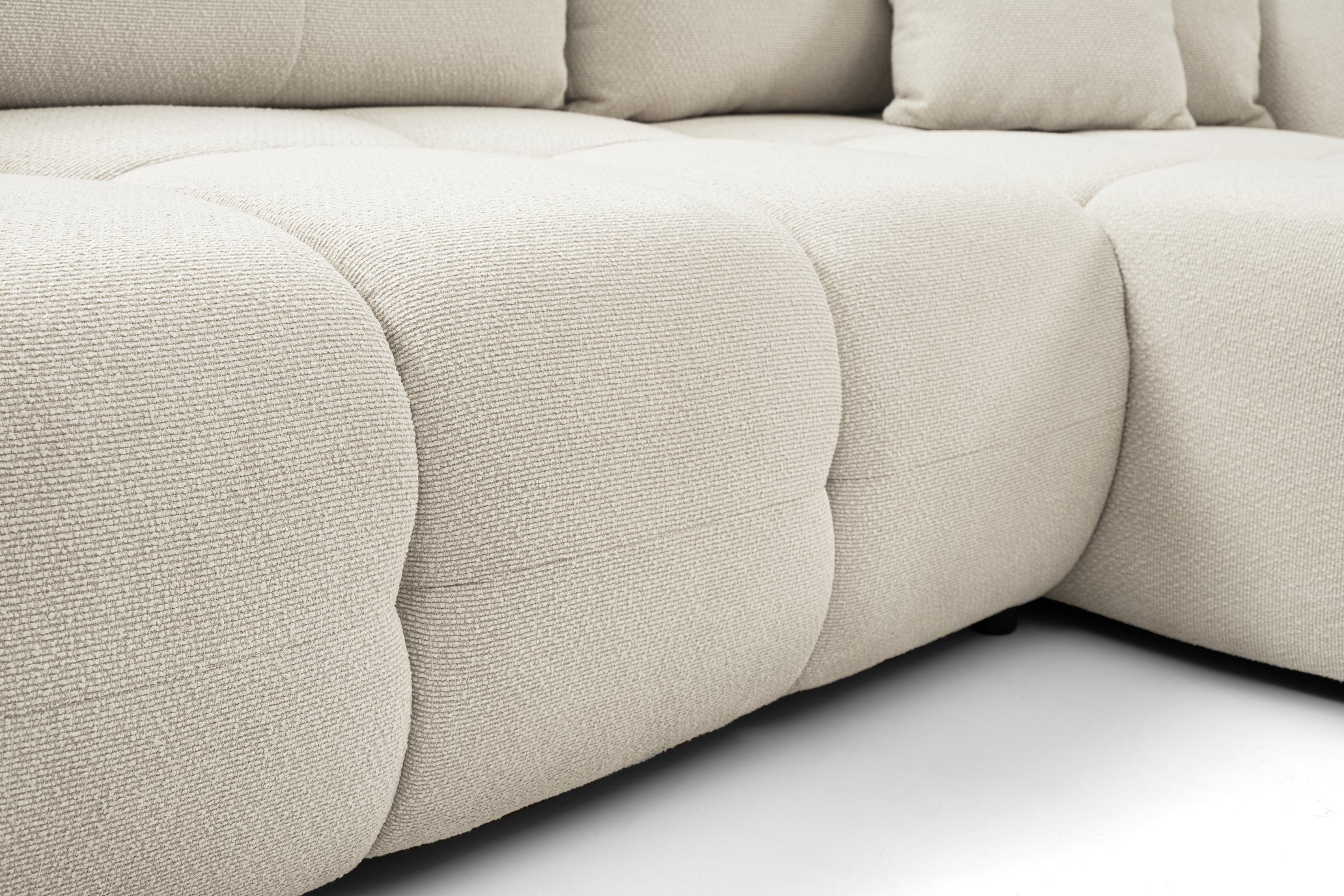 Lask BASE Ecksofa mit Schlaffunktion – 257 x 177 cm – Links- oder Rechtskonfiguration