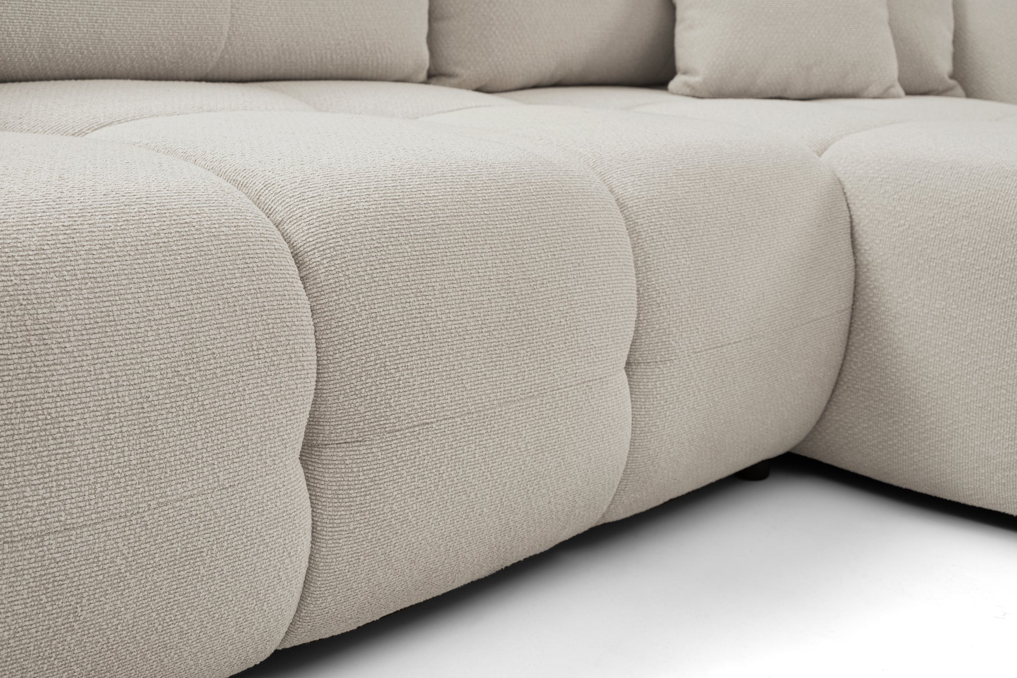 Lask BASE Ecksofa mit Schlaffunktion – 257 x 177 cm – Links- oder Rechtskonfiguration