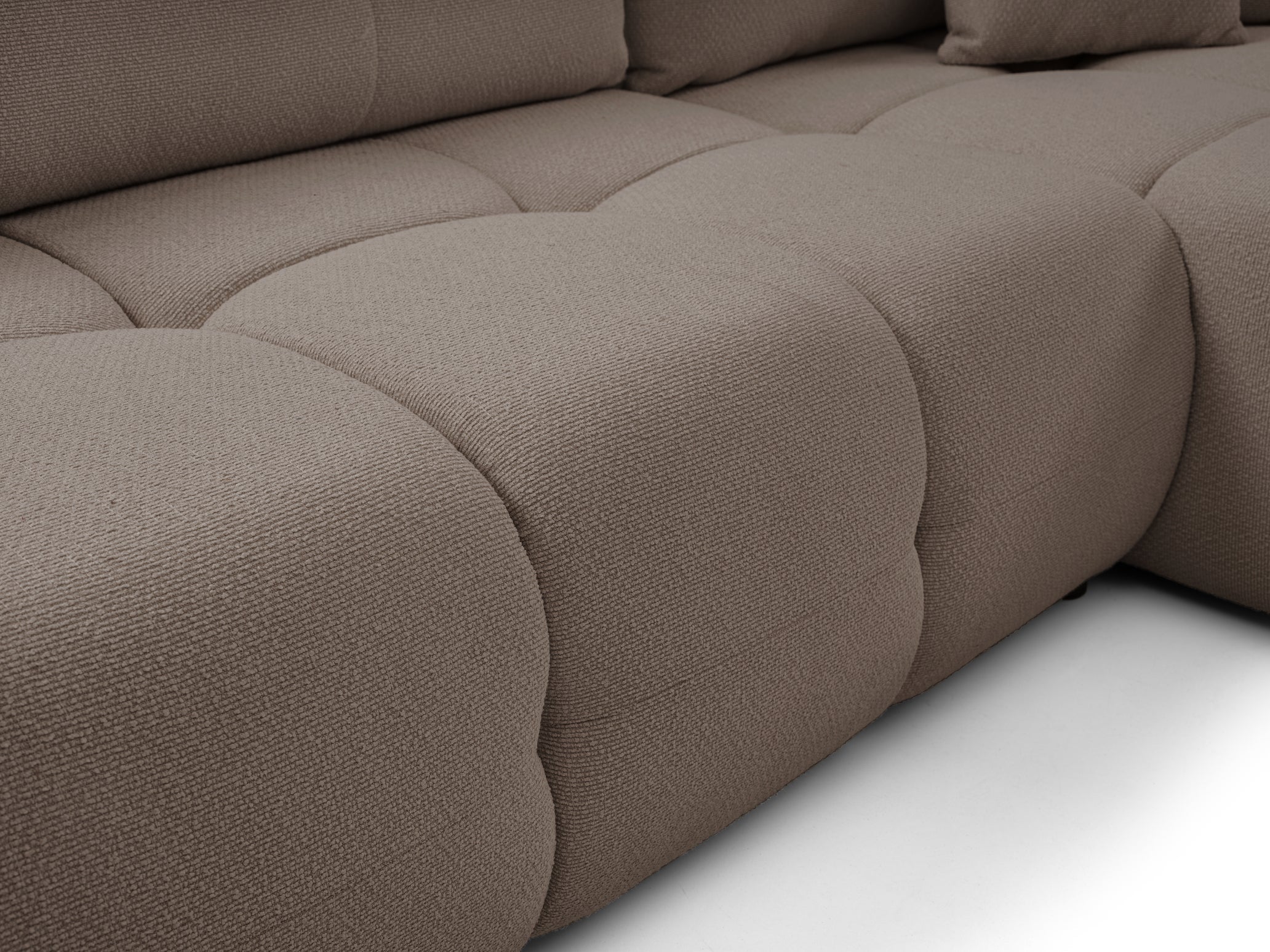 Lask BASE Ecksofa mit Schlaffunktion – 257 x 177 cm – Links- oder Rechtskonfiguration