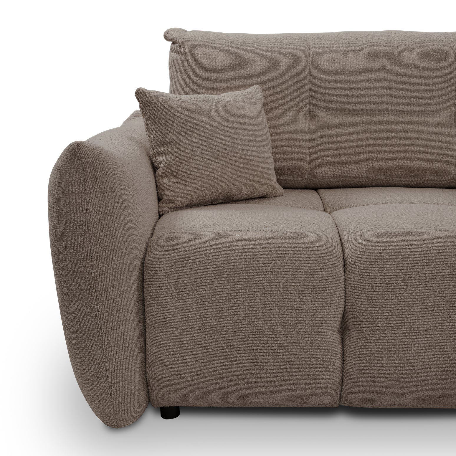 Lask BASE Ecksofa mit Schlaffunktion – 257 x 177 cm – Links- oder Rechtskonfiguration