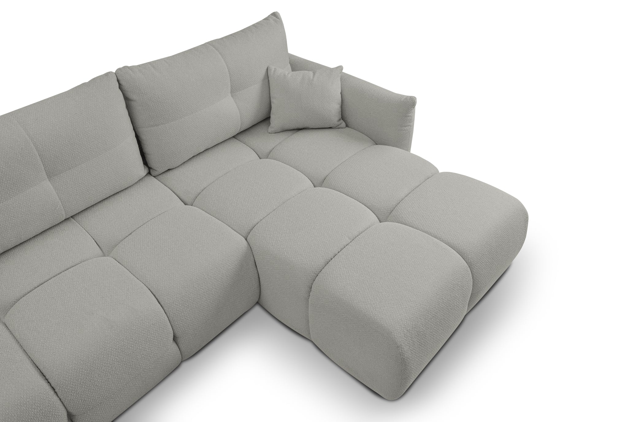 Lask BASE Ecksofa mit Schlaffunktion – 257 x 177 cm – Links- oder Rechtskonfiguration