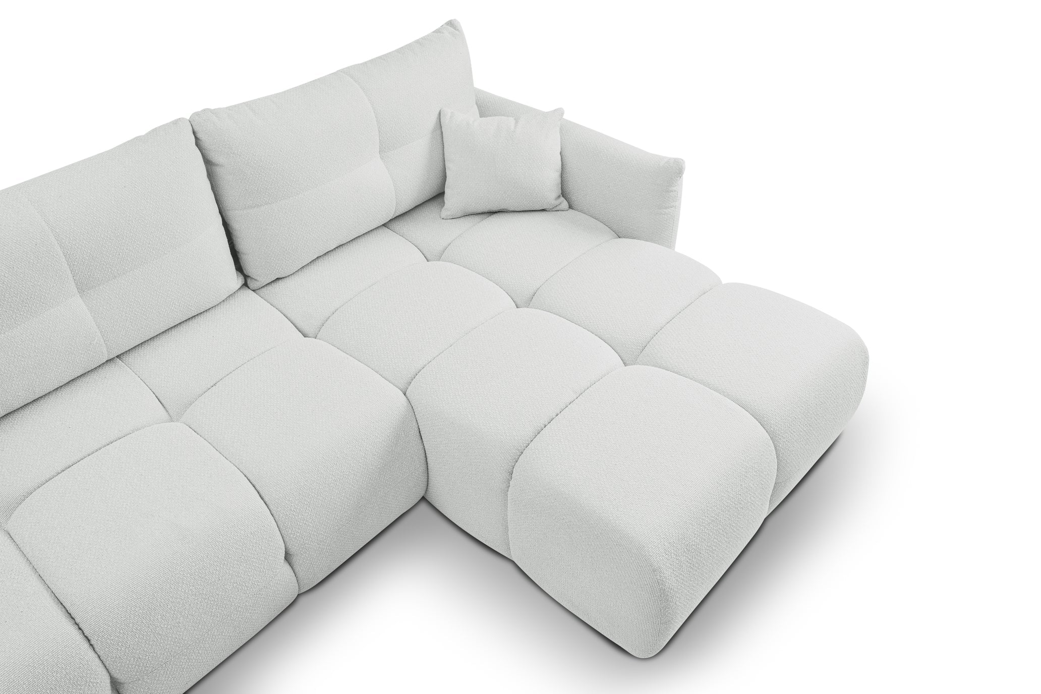 Lask BASE Ecksofa mit Schlaffunktion – 257 x 177 cm – Links- oder Rechtskonfiguration