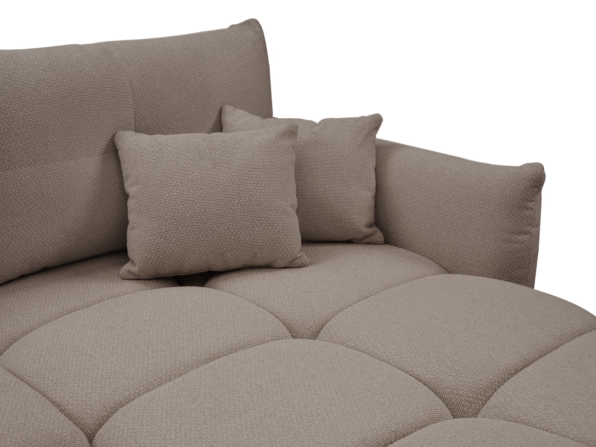 Lask BASE Ecksofa mit Schlaffunktion – 257 x 177 cm – Links- oder Rechtskonfiguration