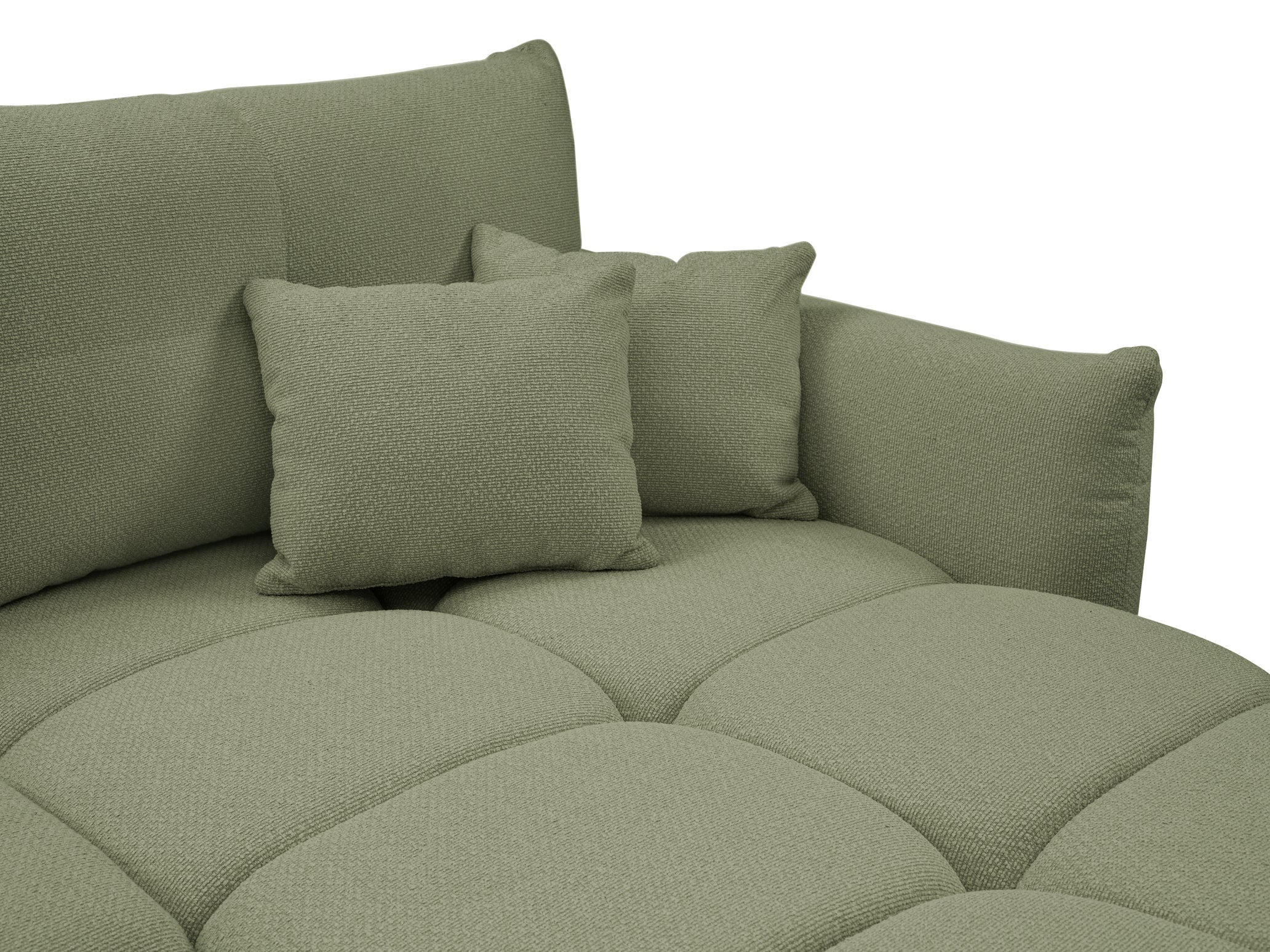 Lask BASE Ecksofa mit Schlaffunktion – 257 x 177 cm – Links- oder Rechtskonfiguration