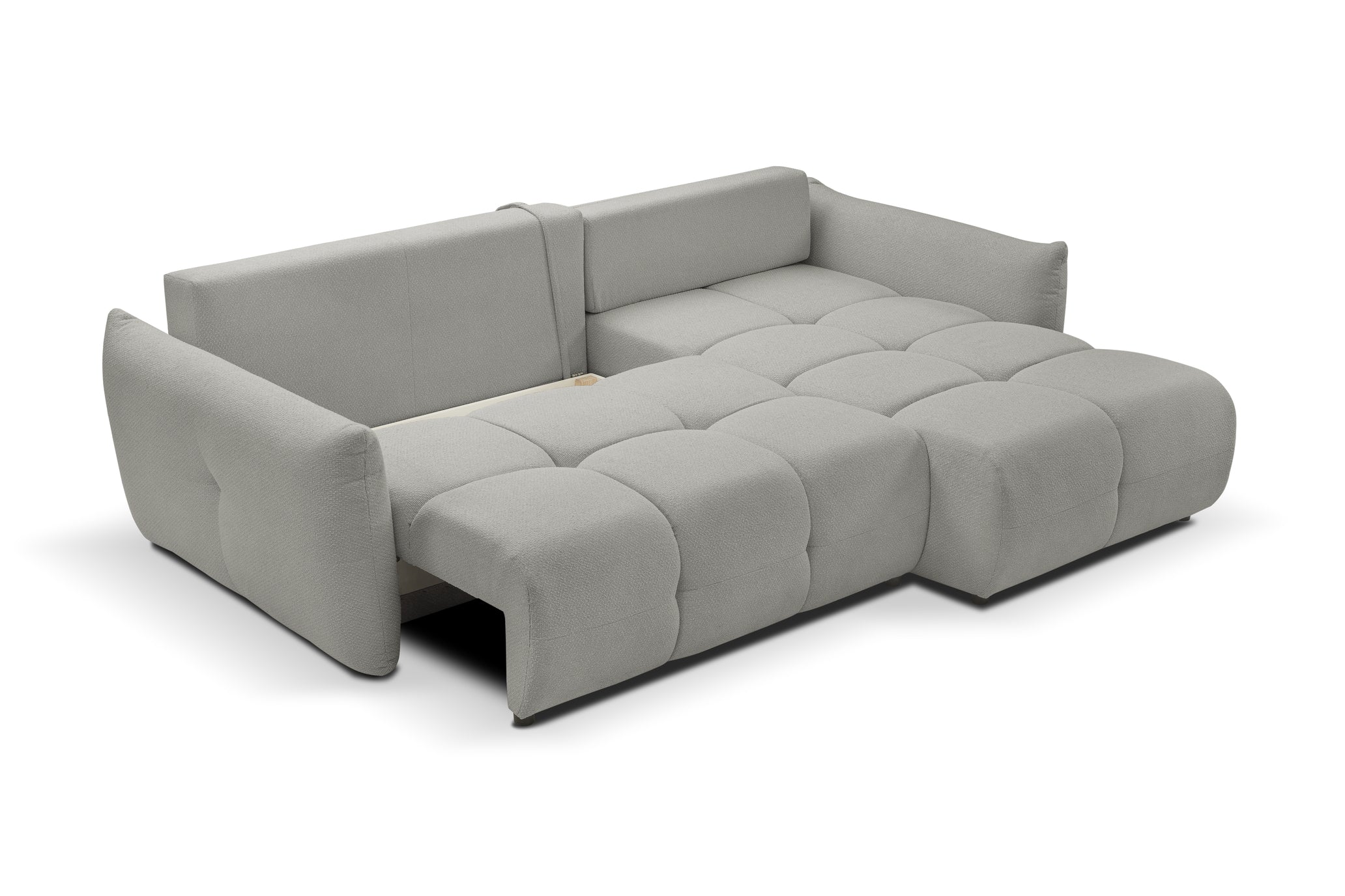Lask BASE Ecksofa mit Schlaffunktion – 257 x 177 cm – Links- oder Rechtskonfiguration