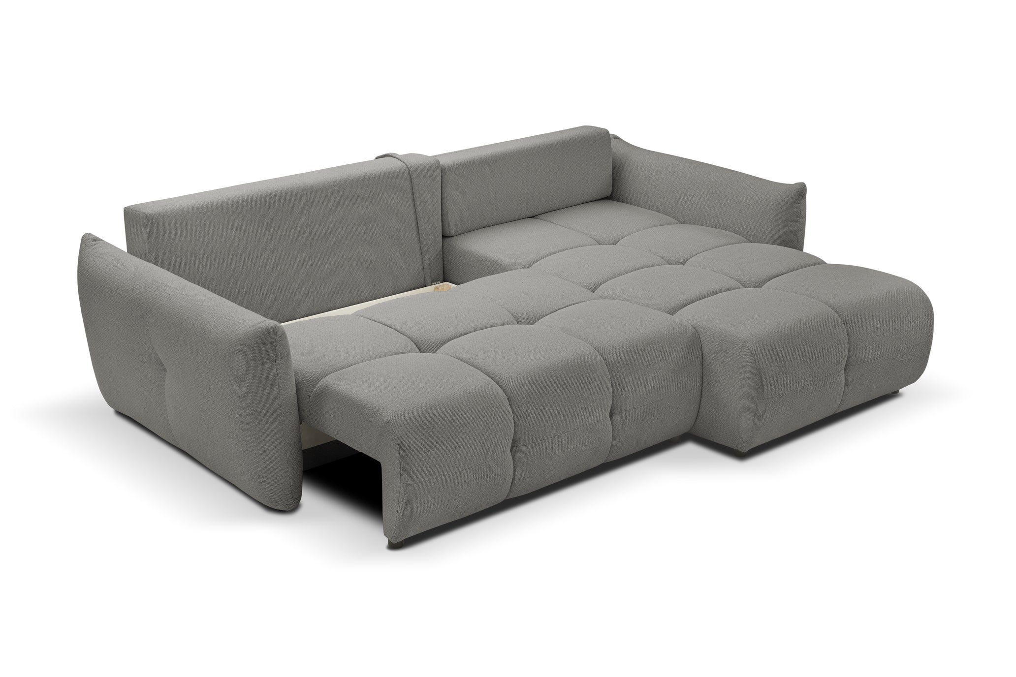 Lask BASE Ecksofa mit Schlaffunktion – 257 x 177 cm – Links- oder Rechtskonfiguration