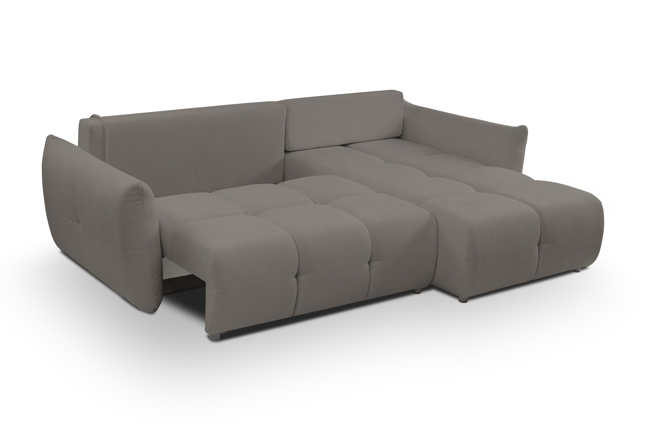 Lask BASE Ecksofa mit Schlaffunktion – 257 x 177 cm – Links- oder Rechtskonfiguration