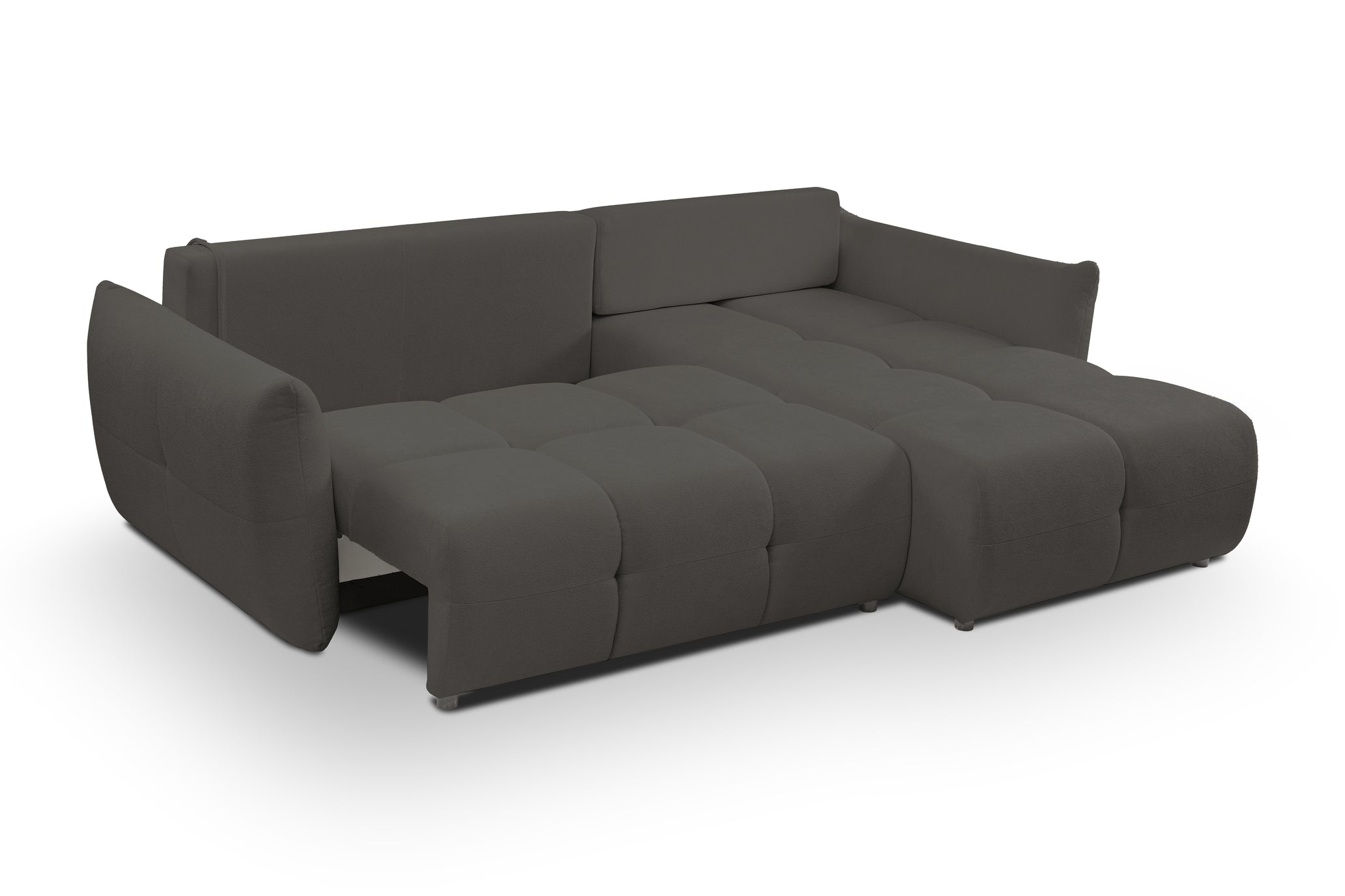Lask BASE Ecksofa mit Schlaffunktion – 257 x 177 cm – Links- oder Rechtskonfiguration