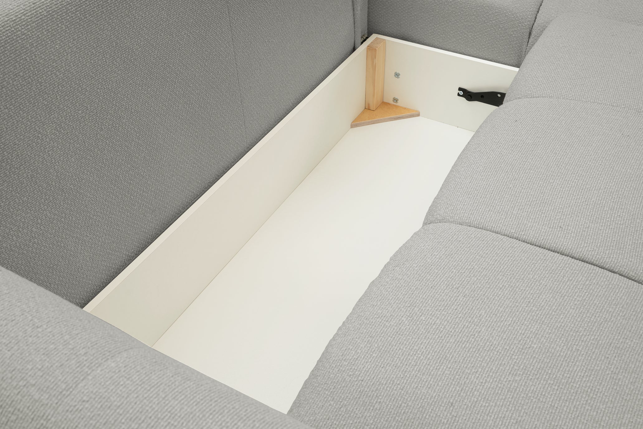 Lask BASE Ecksofa mit Schlaffunktion – 257 x 177 cm – Links- oder Rechtskonfiguration