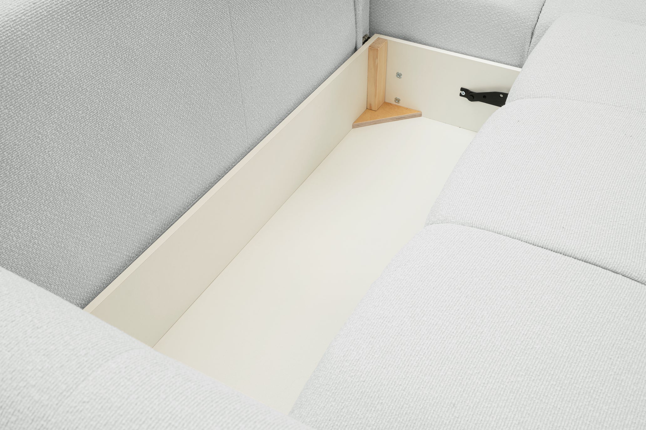 Lask BASE Ecksofa mit Schlaffunktion – 257 x 177 cm – Links- oder Rechtskonfiguration