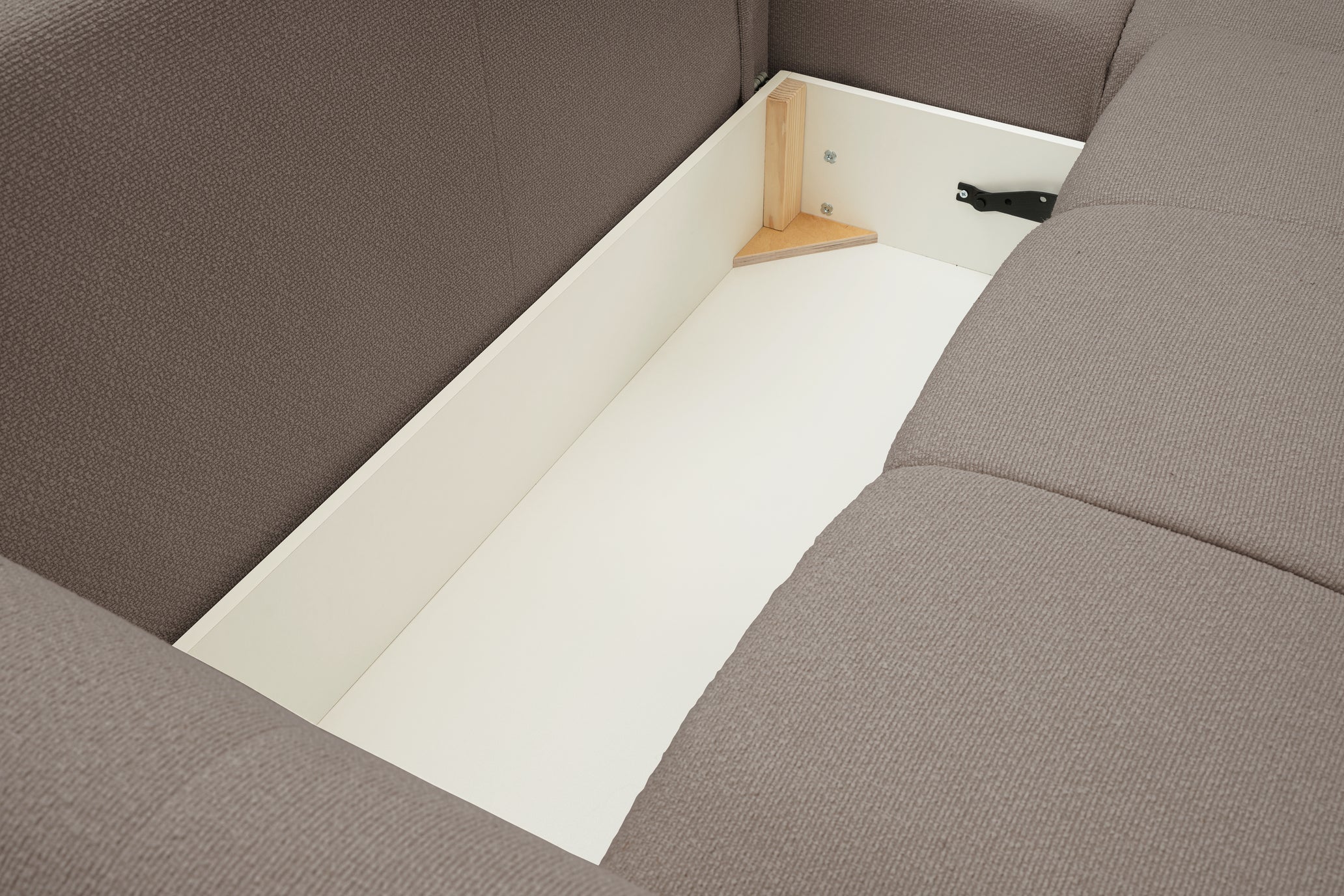 Lask BASE Ecksofa mit Schlaffunktion – 257 x 177 cm – Links- oder Rechtskonfiguration