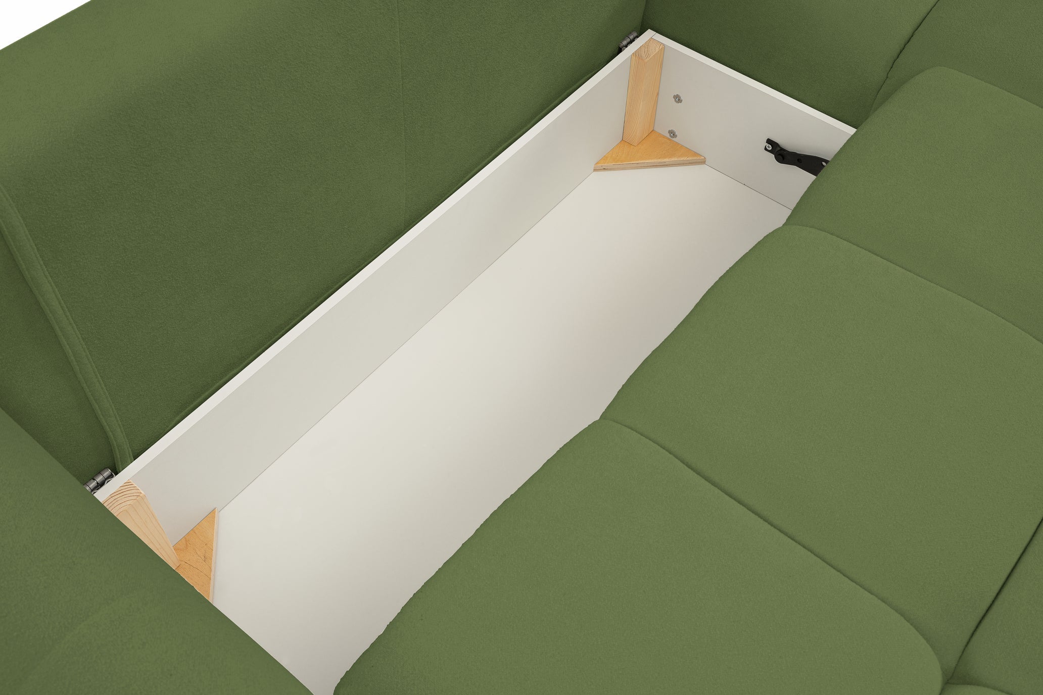 Lask BASE Ecksofa mit Schlaffunktion – 257 x 177 cm – Links- oder Rechtskonfiguration