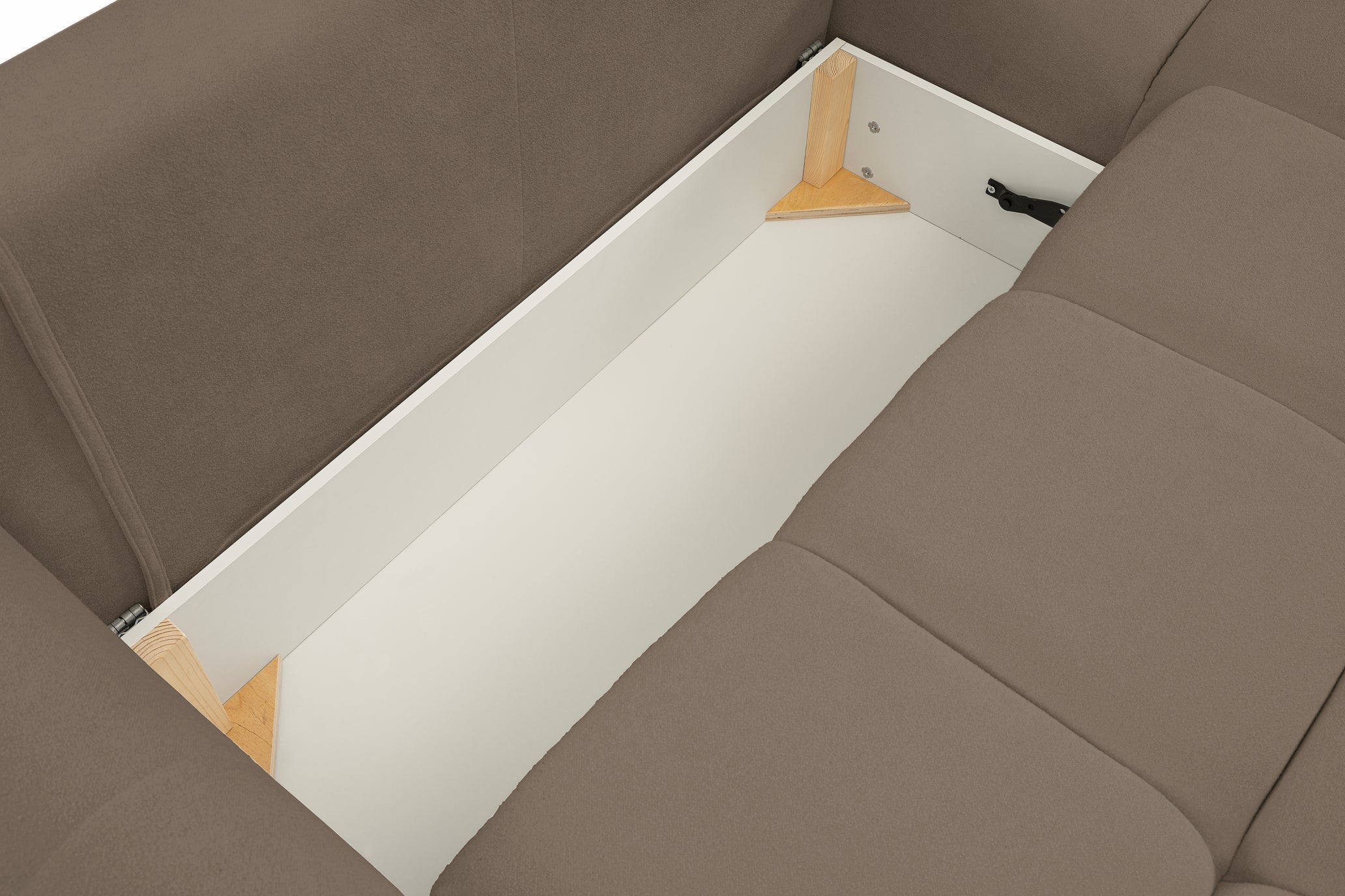 Lask BASE Ecksofa mit Schlaffunktion – 257 x 177 cm – Links- oder Rechtskonfiguration