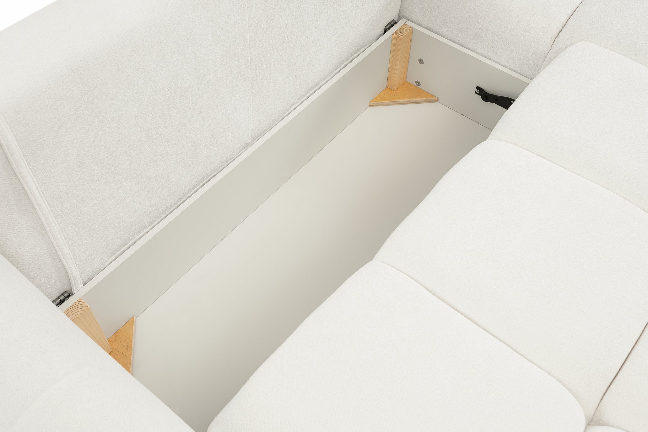 Lask BASE Ecksofa mit Schlaffunktion – 257 x 177 cm – Links- oder Rechtskonfiguration