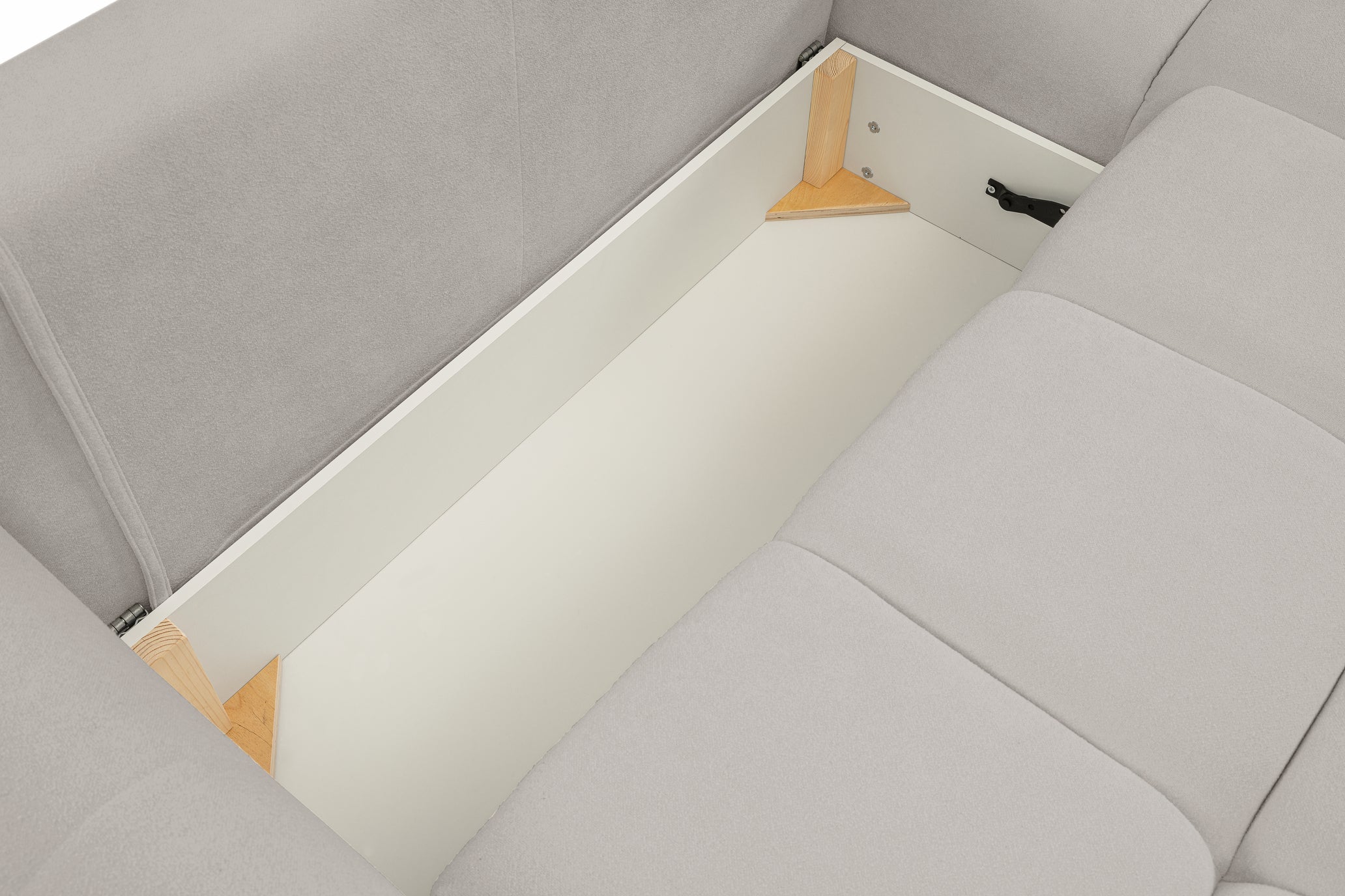 Lask BASE Ecksofa mit Schlaffunktion – 257 x 177 cm – Links- oder Rechtskonfiguration