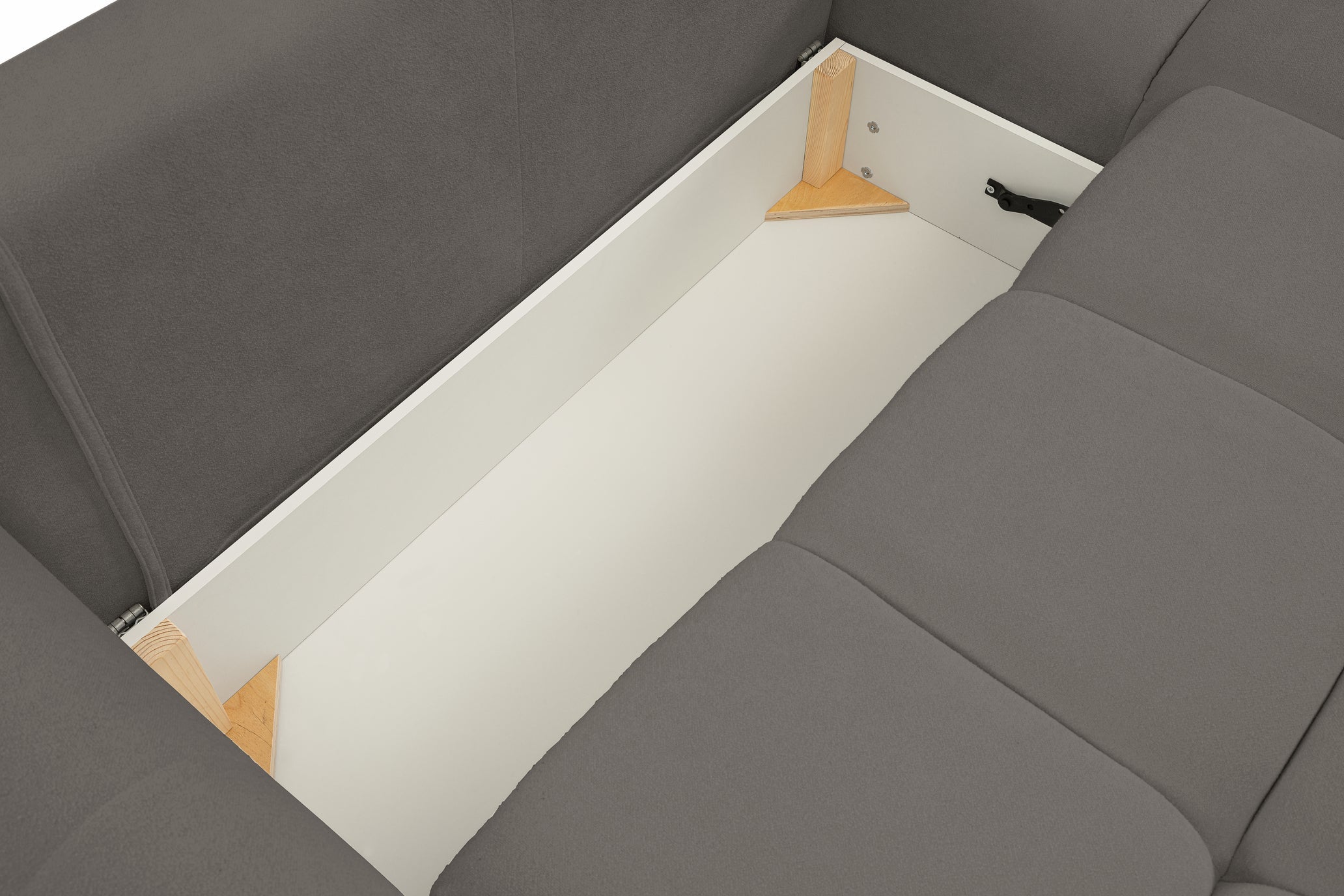 Lask BASE Ecksofa mit Schlaffunktion – 257 x 177 cm – Links- oder Rechtskonfiguration