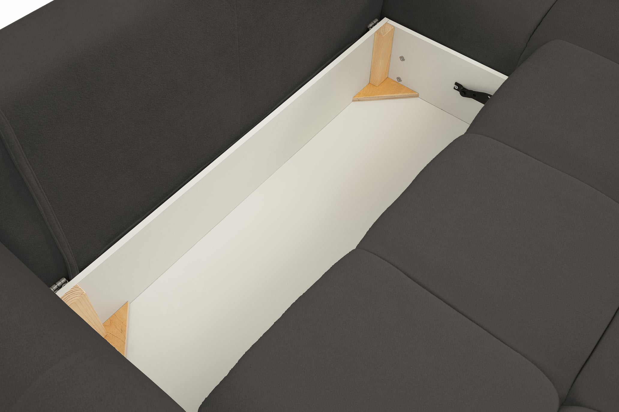 Lask BASE Ecksofa mit Schlaffunktion – 257 x 177 cm – Links- oder Rechtskonfiguration