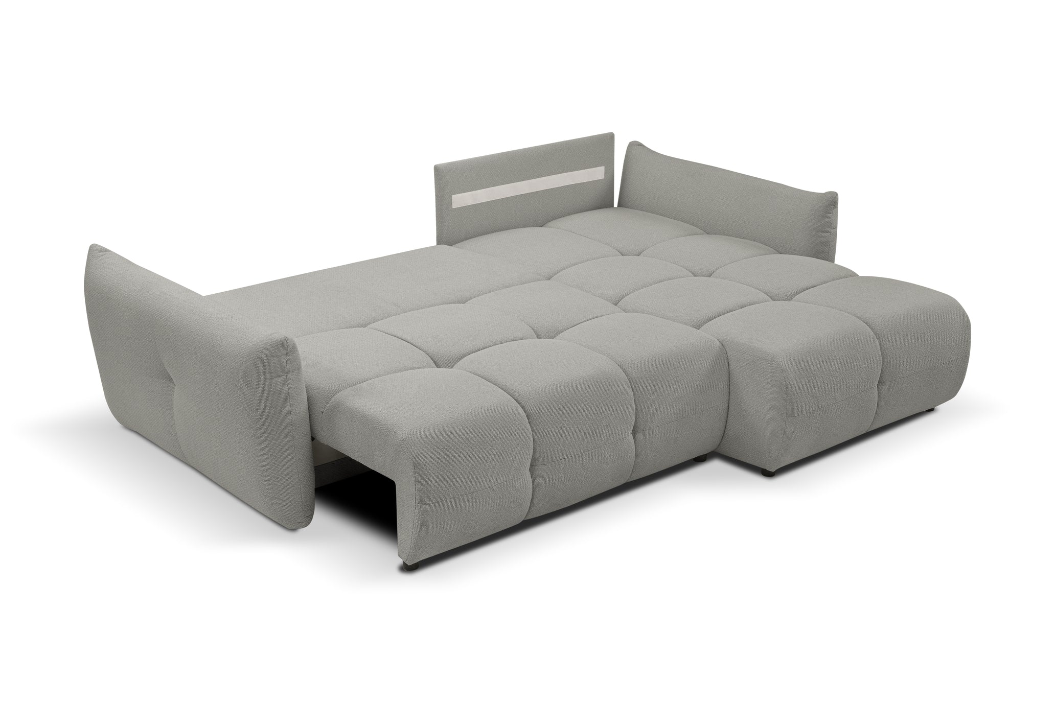 Lask BASE Ecksofa mit Schlaffunktion – 257 x 177 cm – Links- oder Rechtskonfiguration
