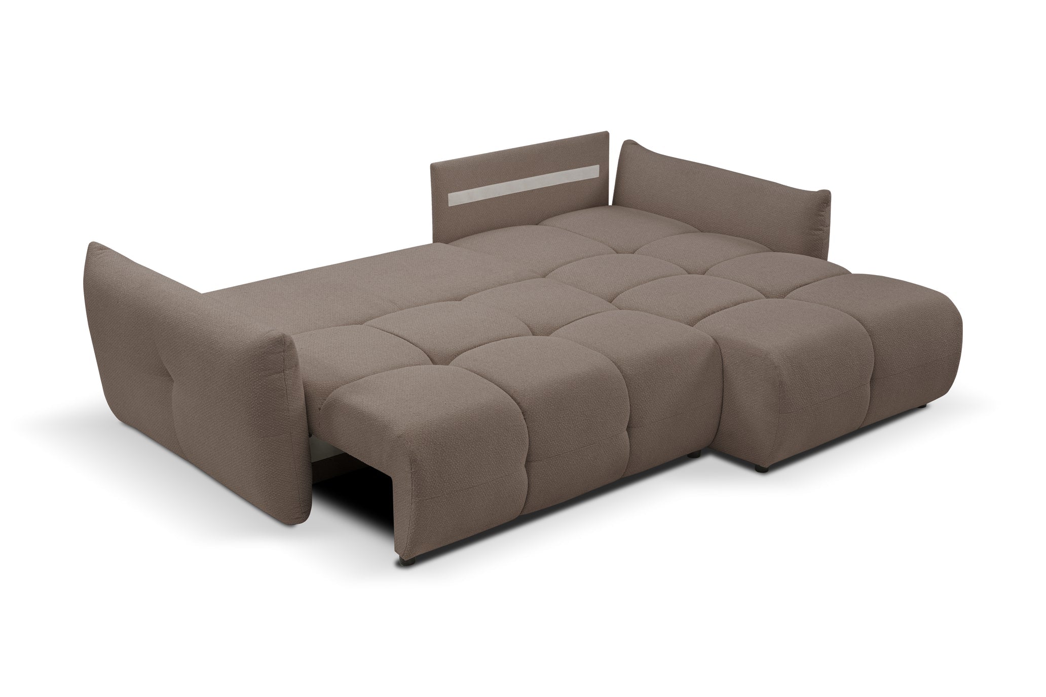Lask BASE Ecksofa mit Schlaffunktion – 257 x 177 cm – Links- oder Rechtskonfiguration