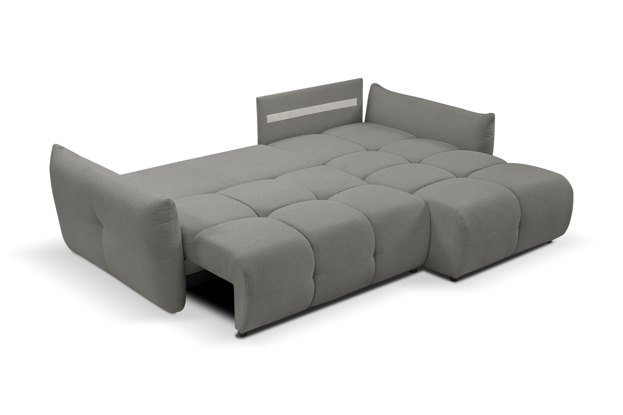 Lask BASE Ecksofa mit Schlaffunktion – 257 x 177 cm – Links- oder Rechtskonfiguration