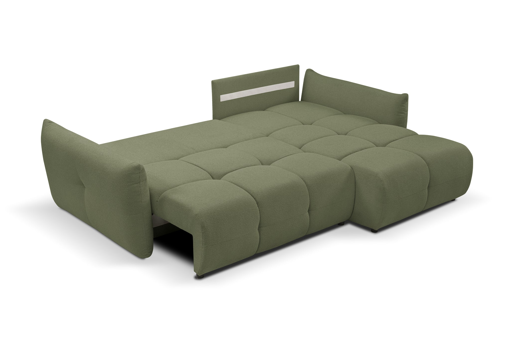 Lask BASE Ecksofa mit Schlaffunktion – 257 x 177 cm – Links- oder Rechtskonfiguration