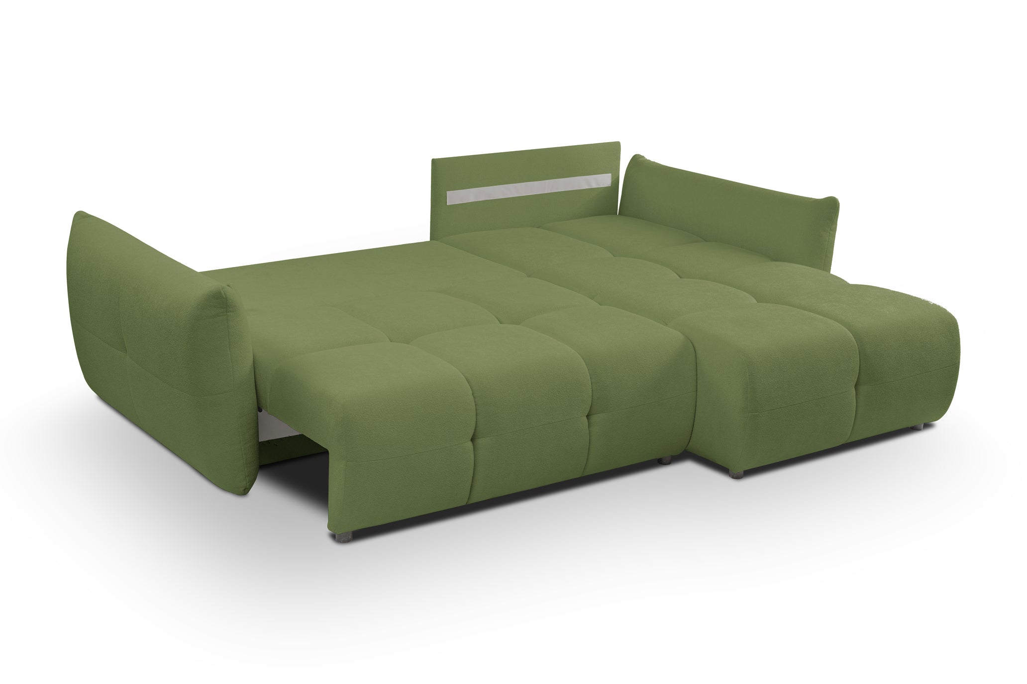 Lask BASE Ecksofa mit Schlaffunktion – 257 x 177 cm – Links- oder Rechtskonfiguration
