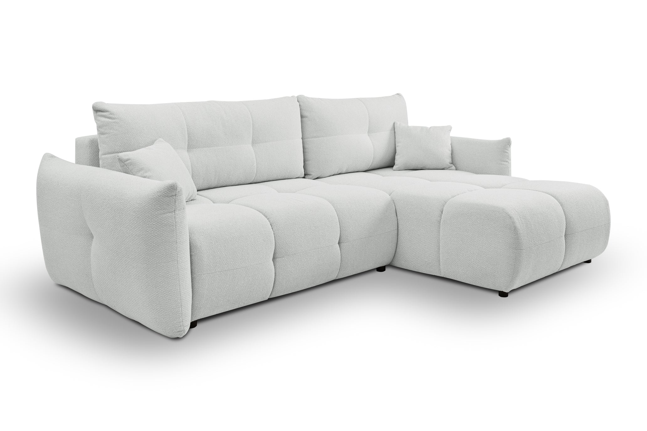 Lask BASE Ecksofa mit Schlaffunktion – 257 x 177 cm – Links- oder Rechtskonfiguration